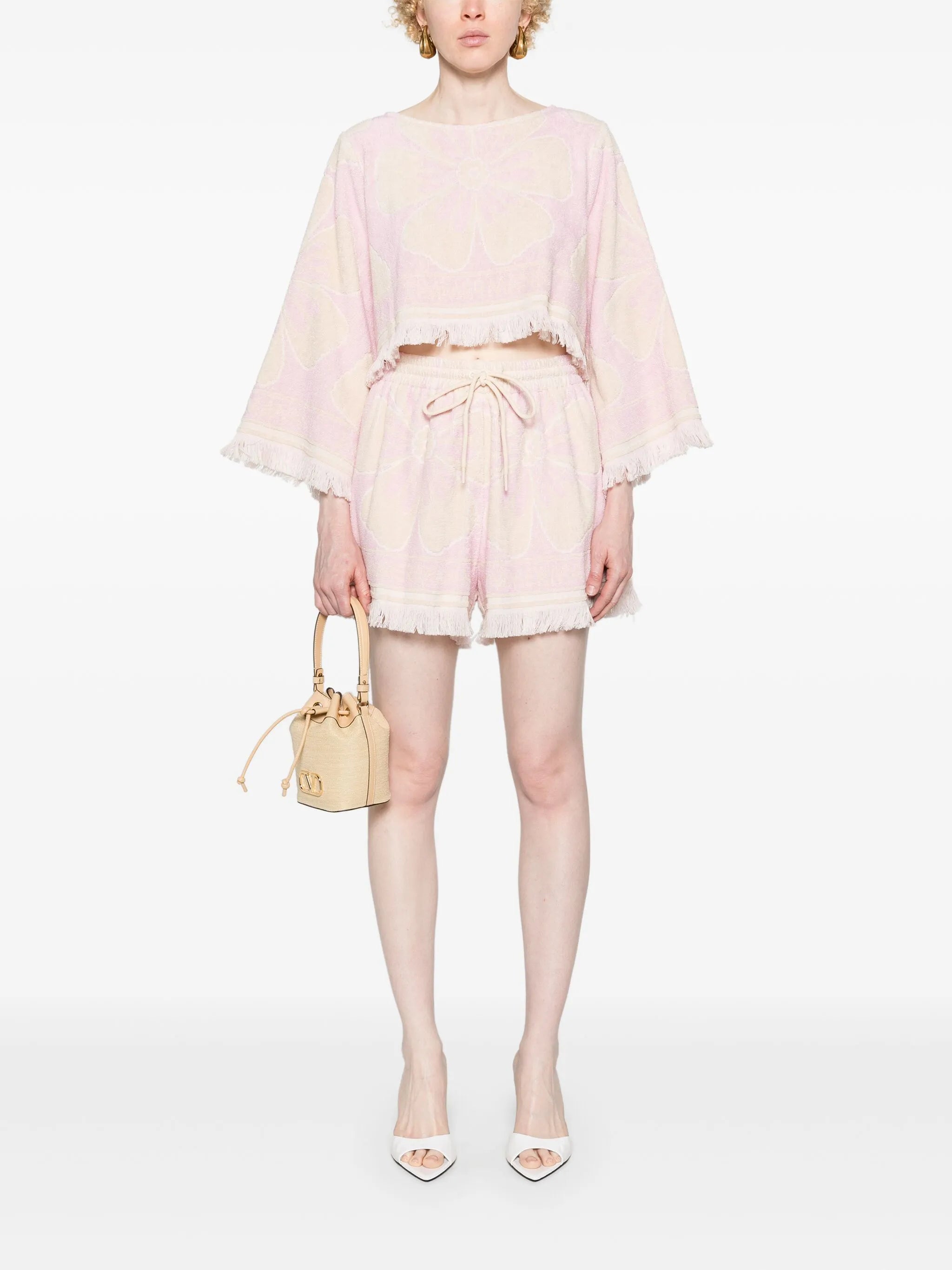 Pop towelling shorts
