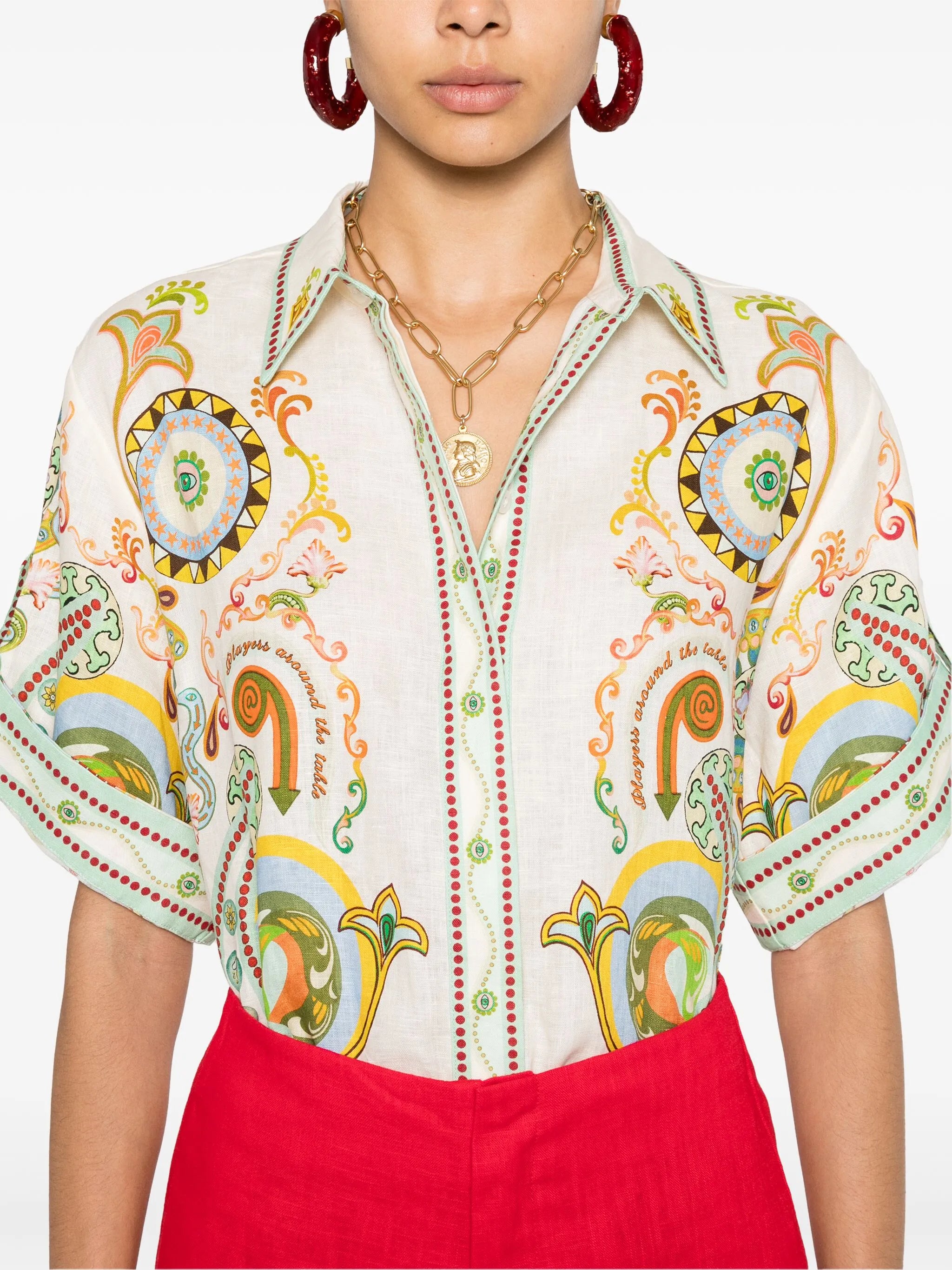Pinball linen shirt