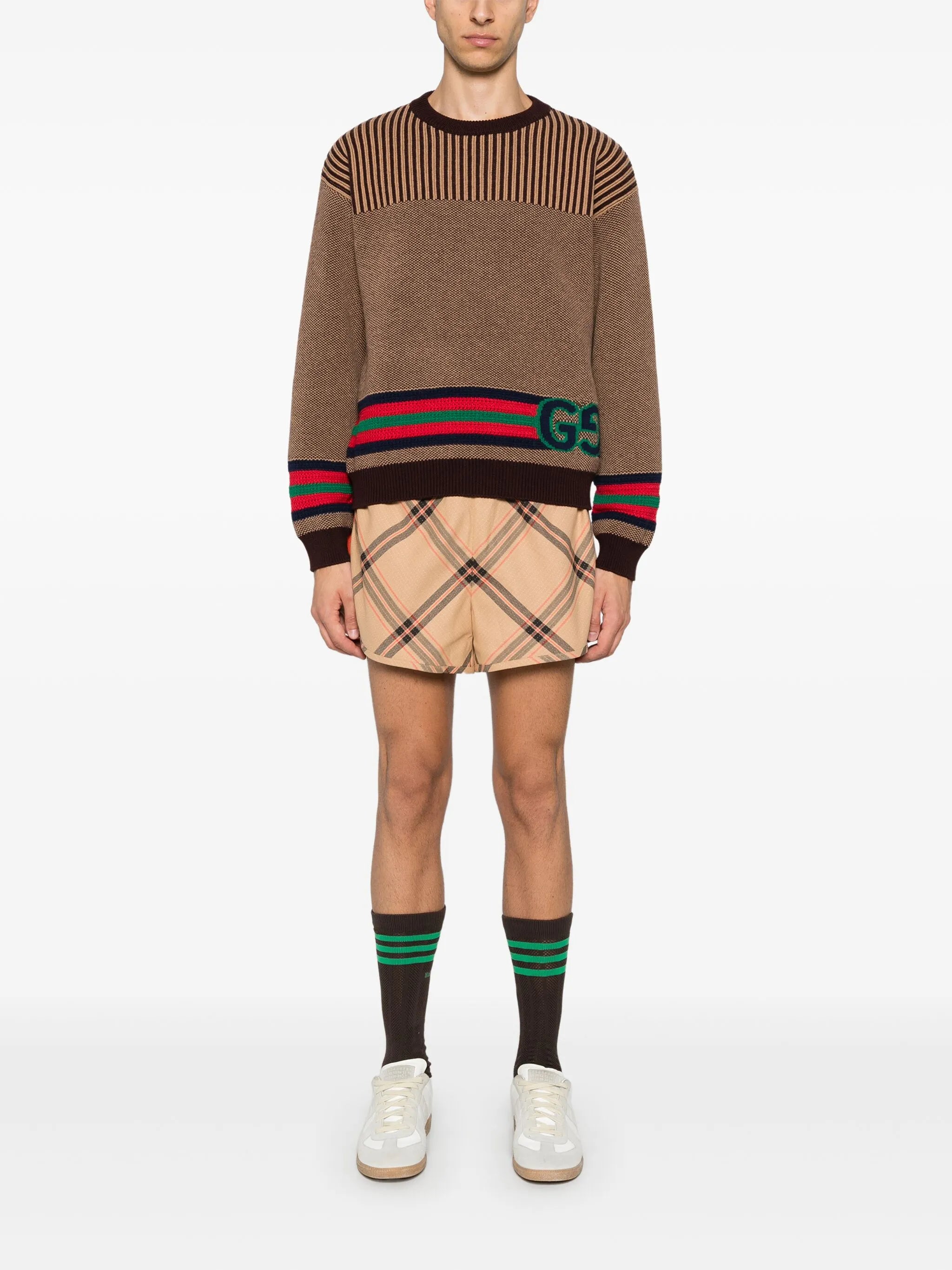 x Wales Bonner track shorts