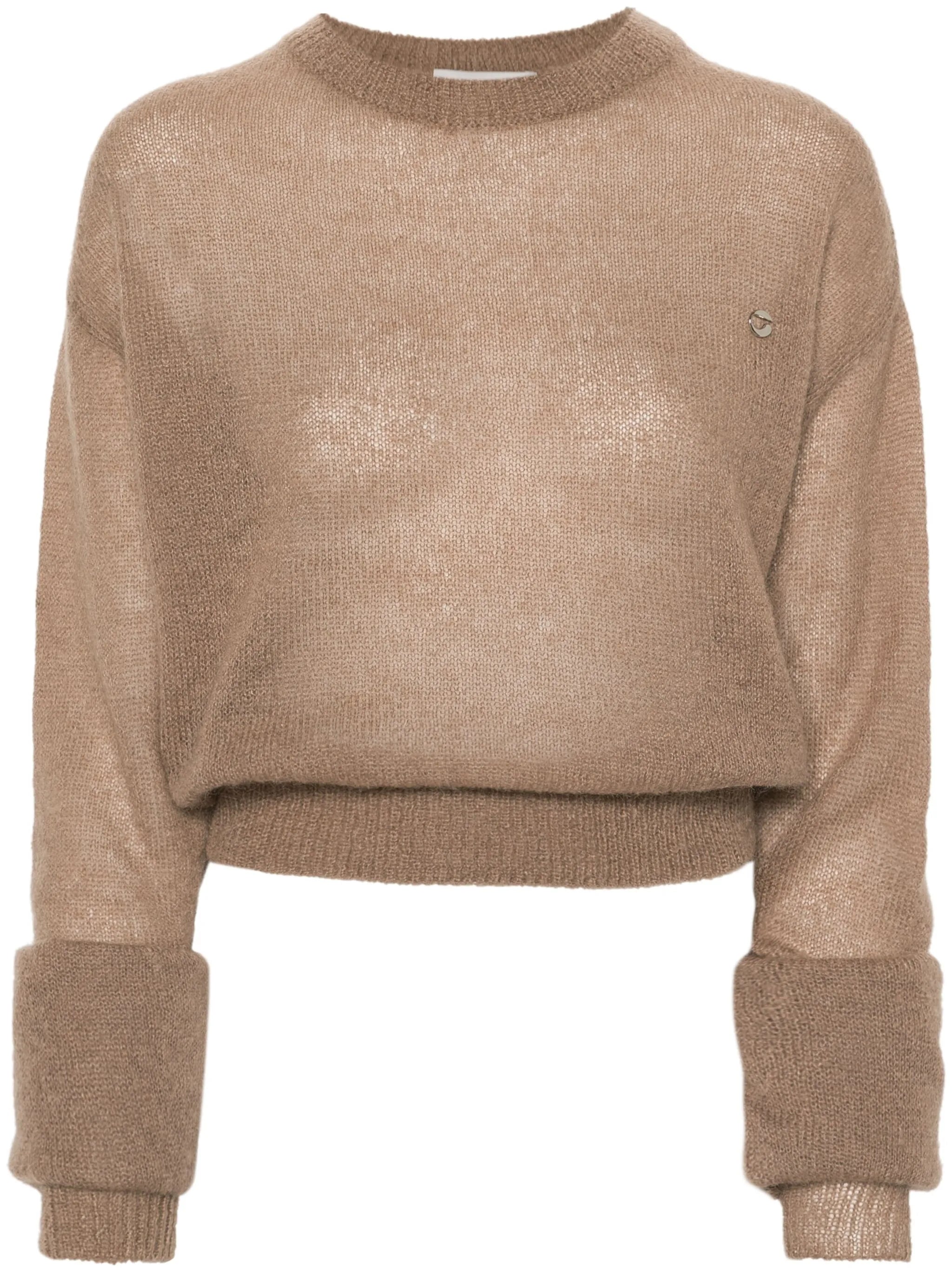 extra-long-sleeve jumper