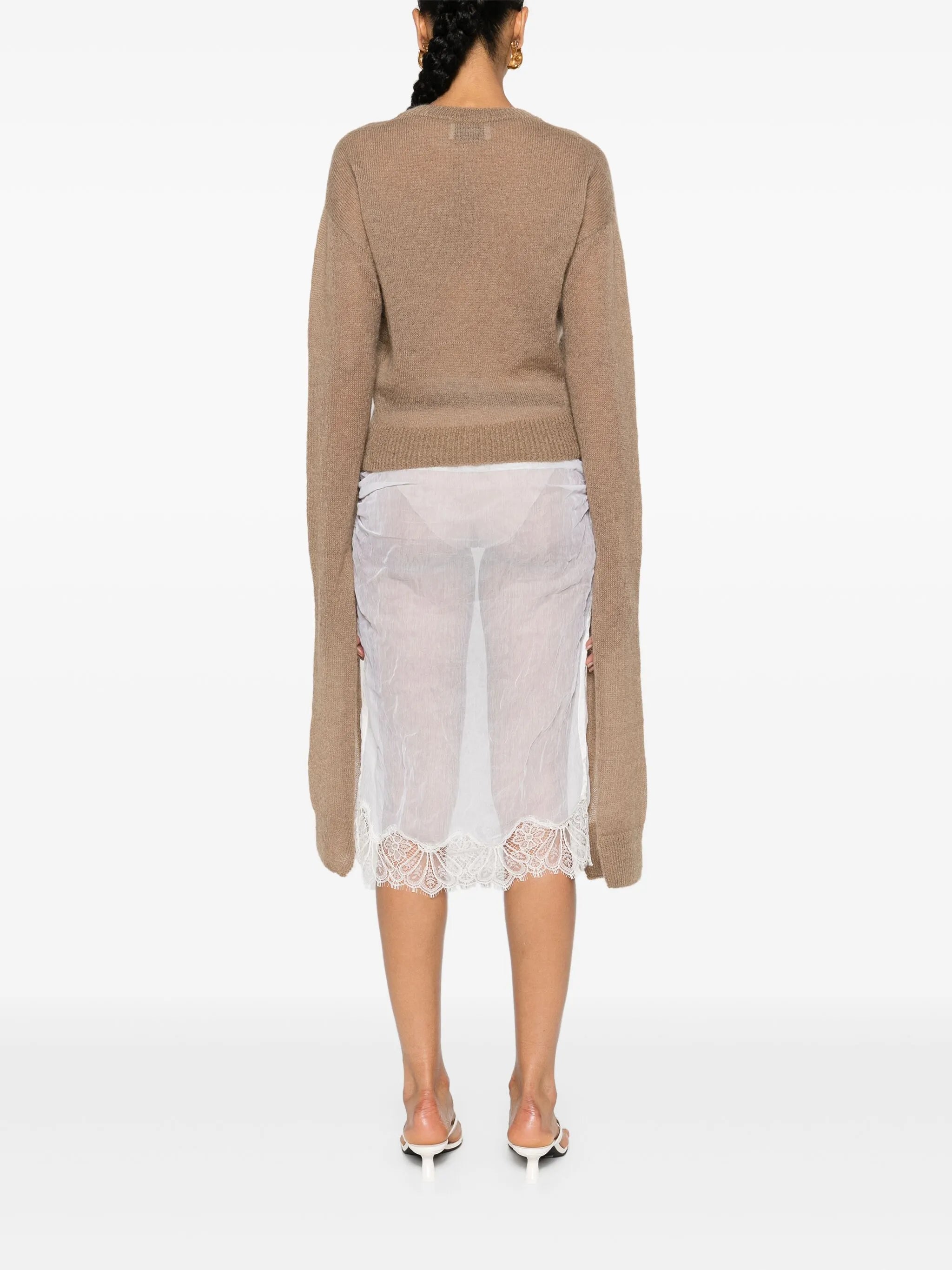 extra-long-sleeve jumper