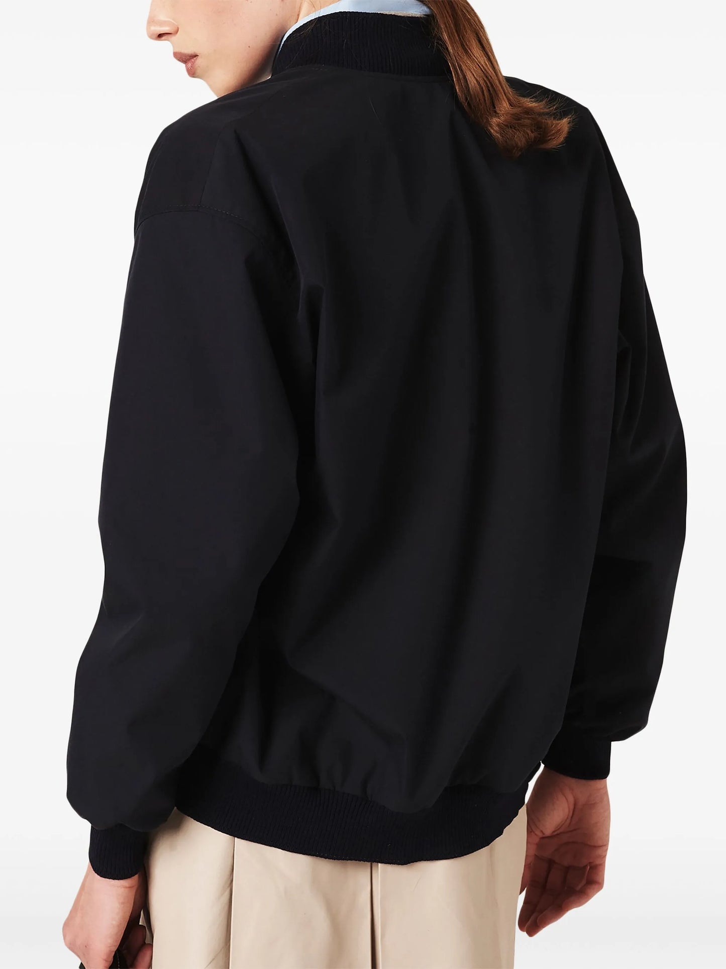 logo-patches bomber jacket