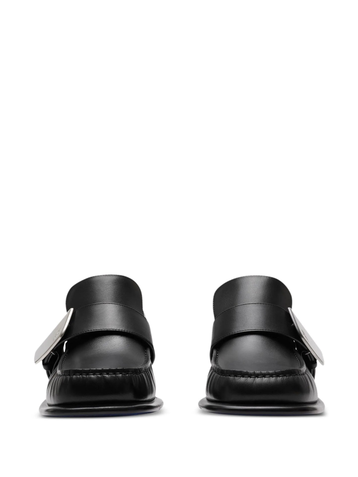 London Shield leather loafers