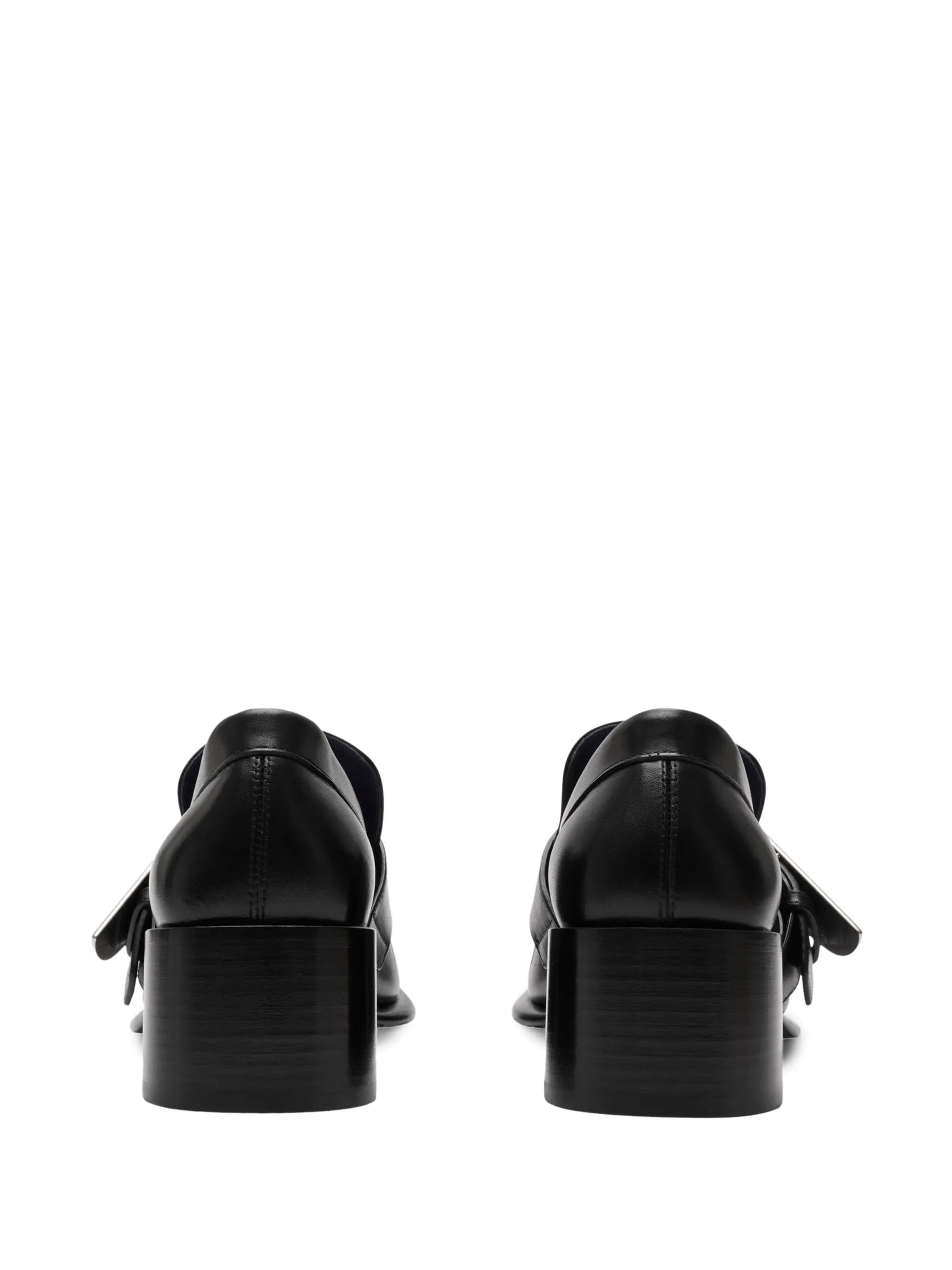 London Shield leather loafers