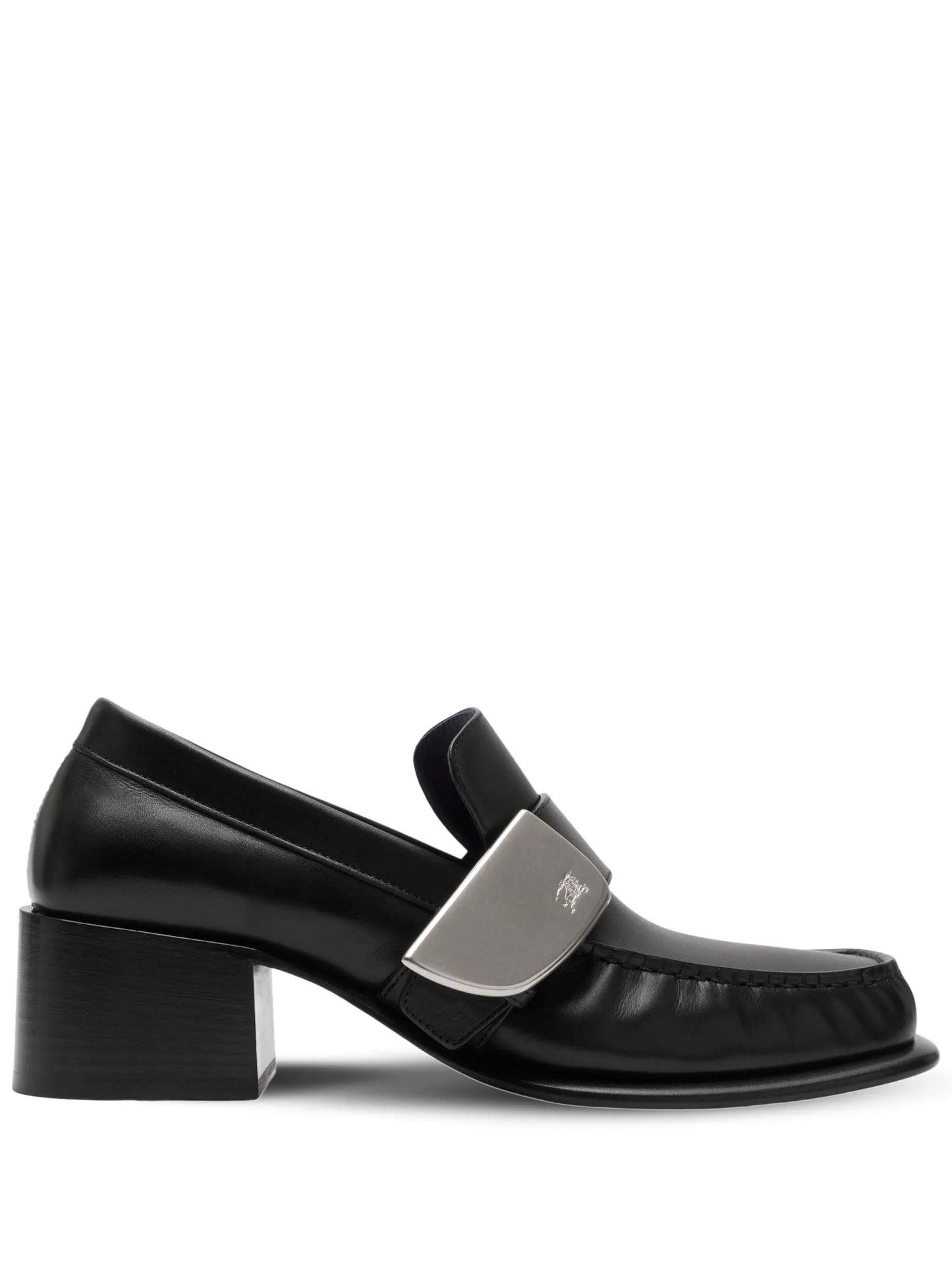 London Shield leather loafers