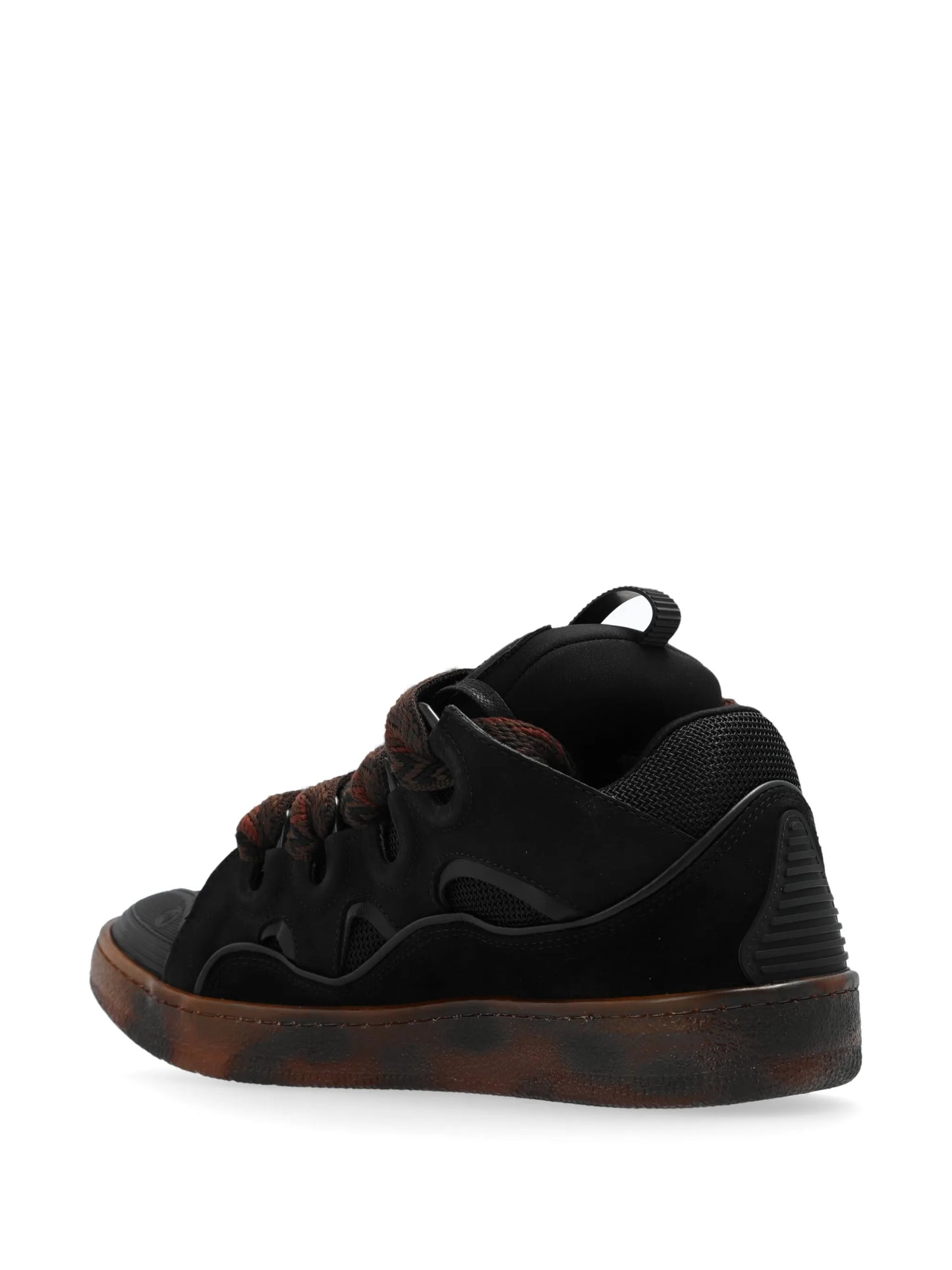 Curb leather sneakers