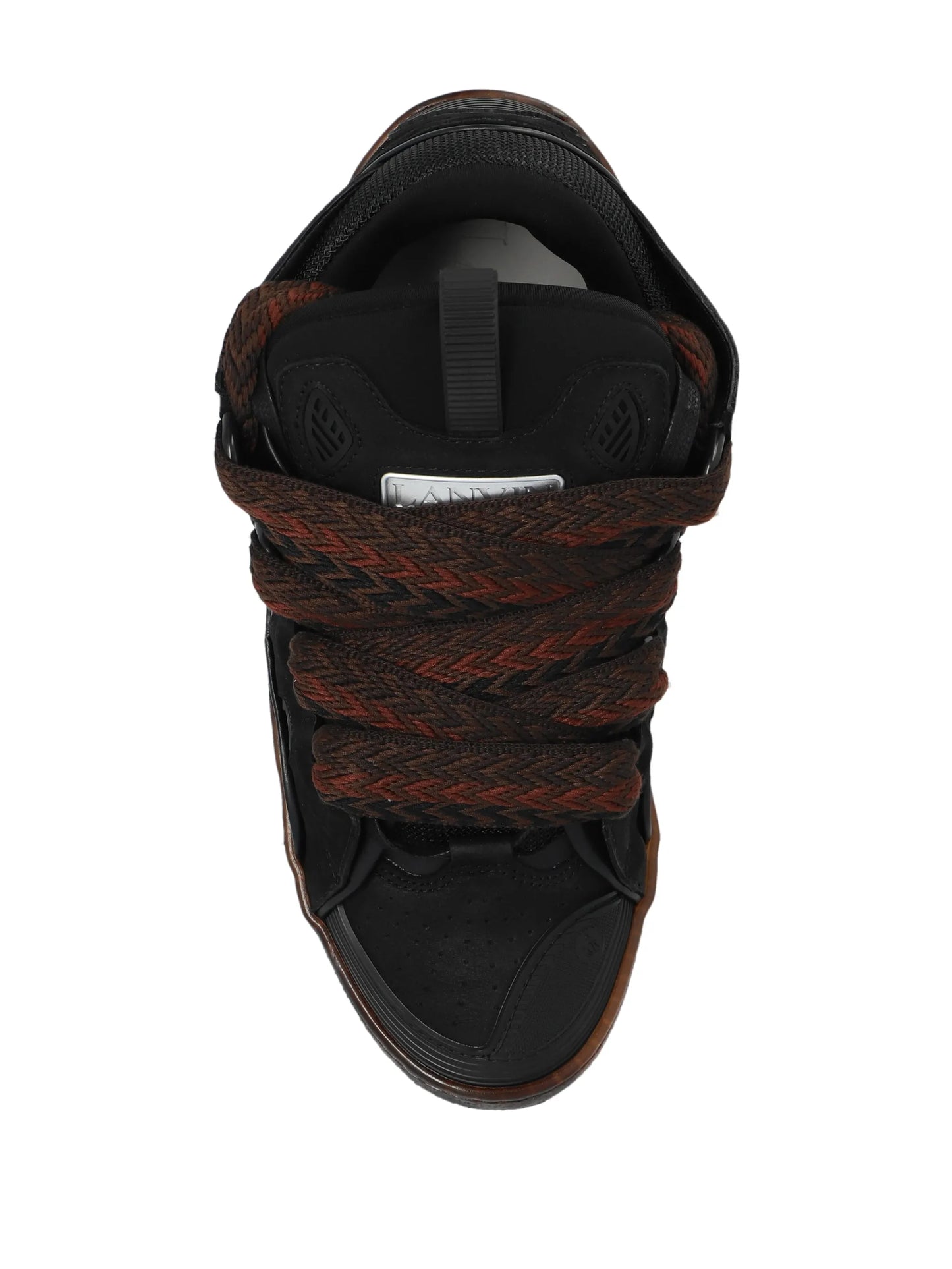 Curb leather sneakers