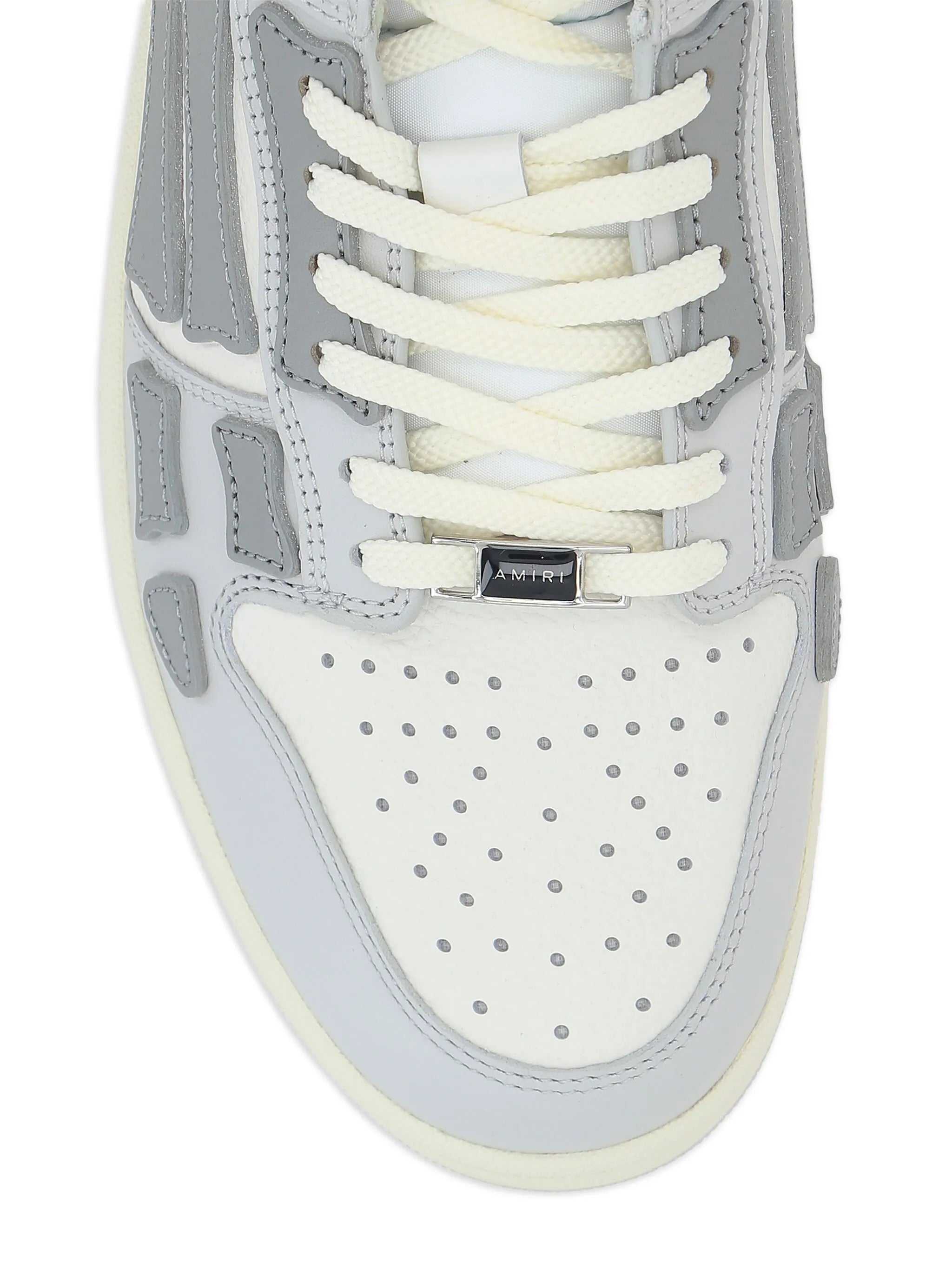 Skel colour-block leather sneakers