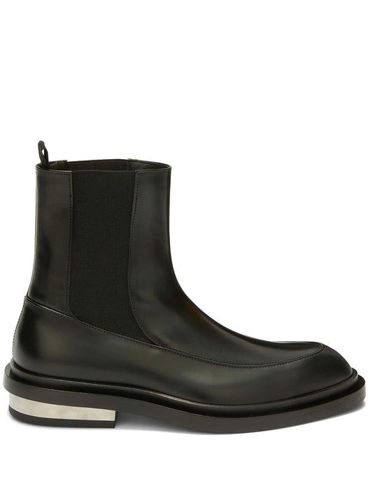 leather Chelsea boots