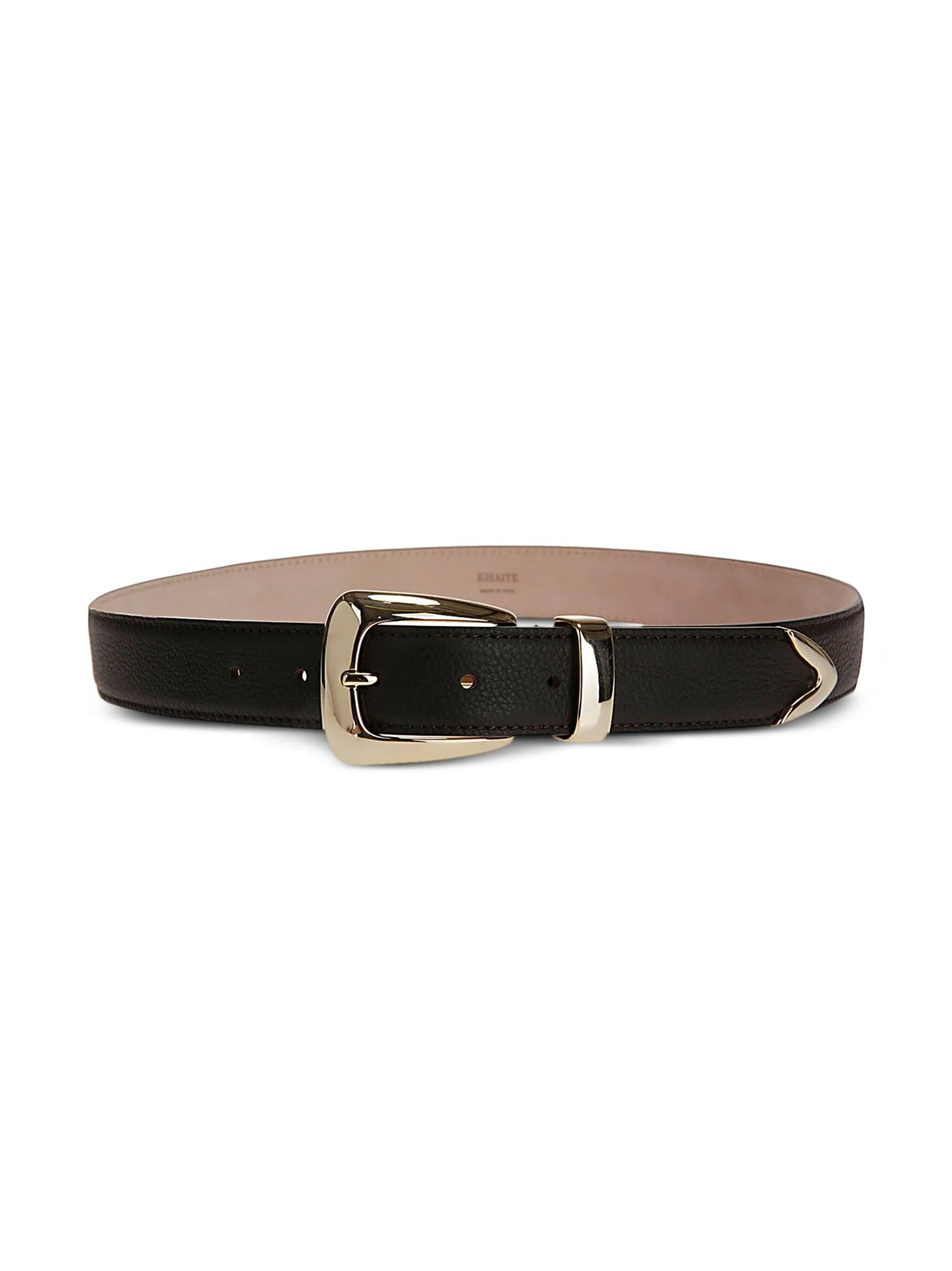 buckle leather belt