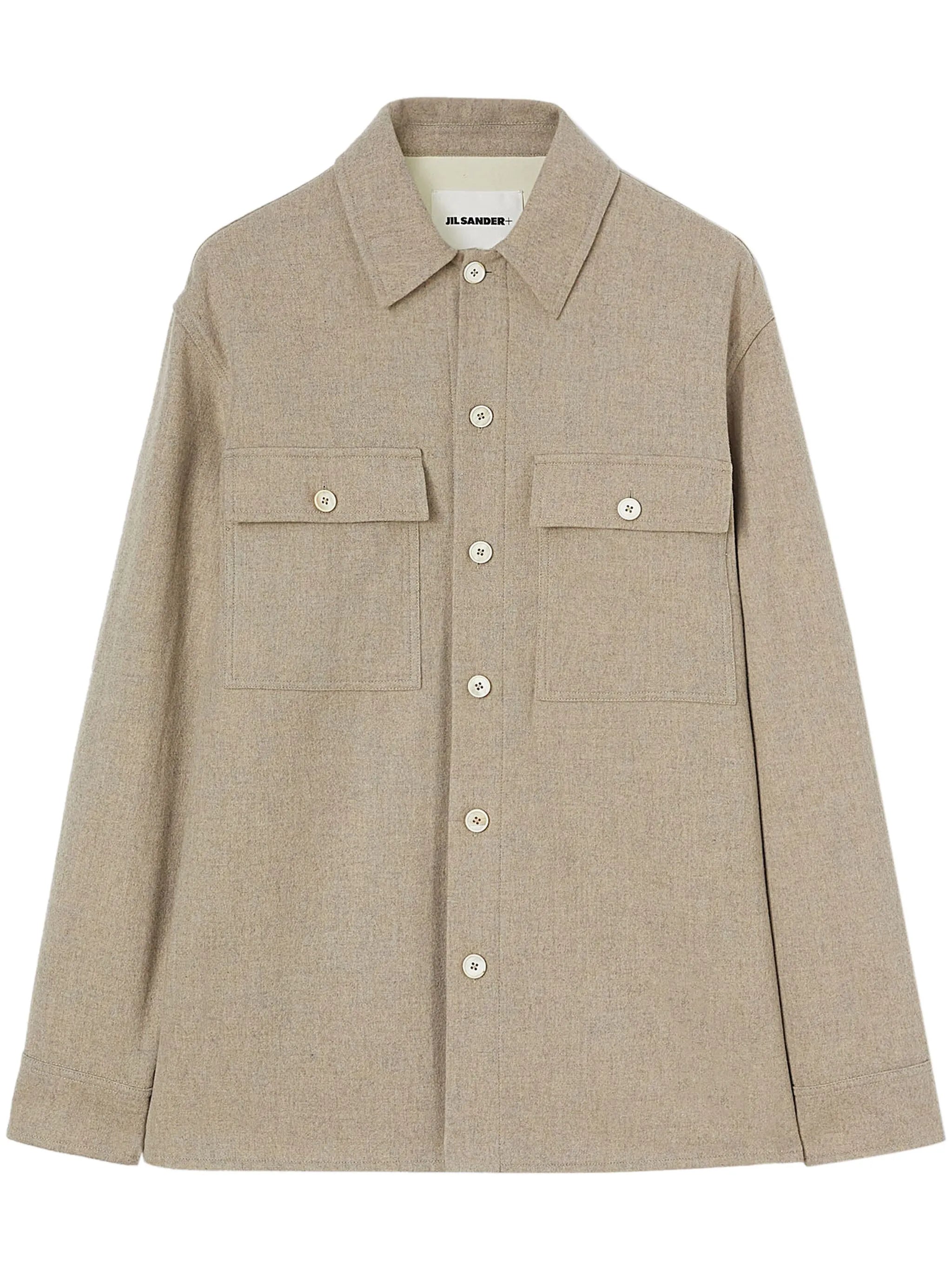 long-sleeve flannel shirt