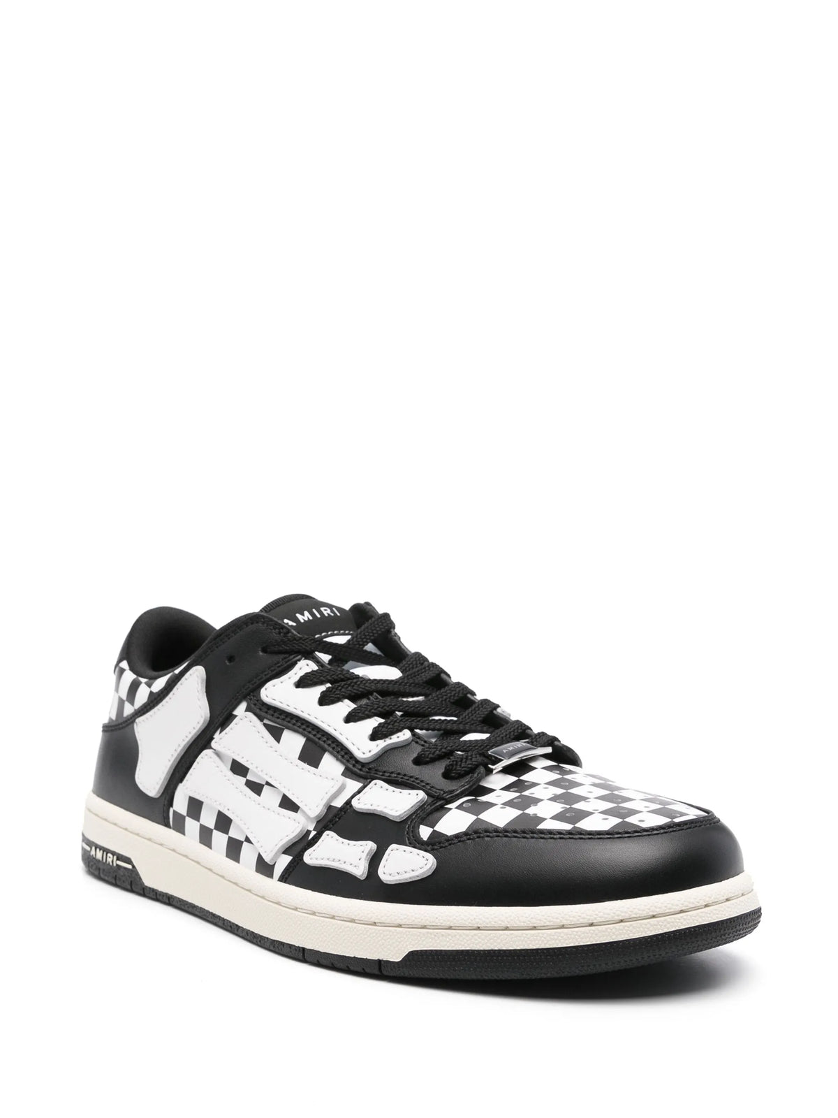 Skel Top Low check-pattern sneakers