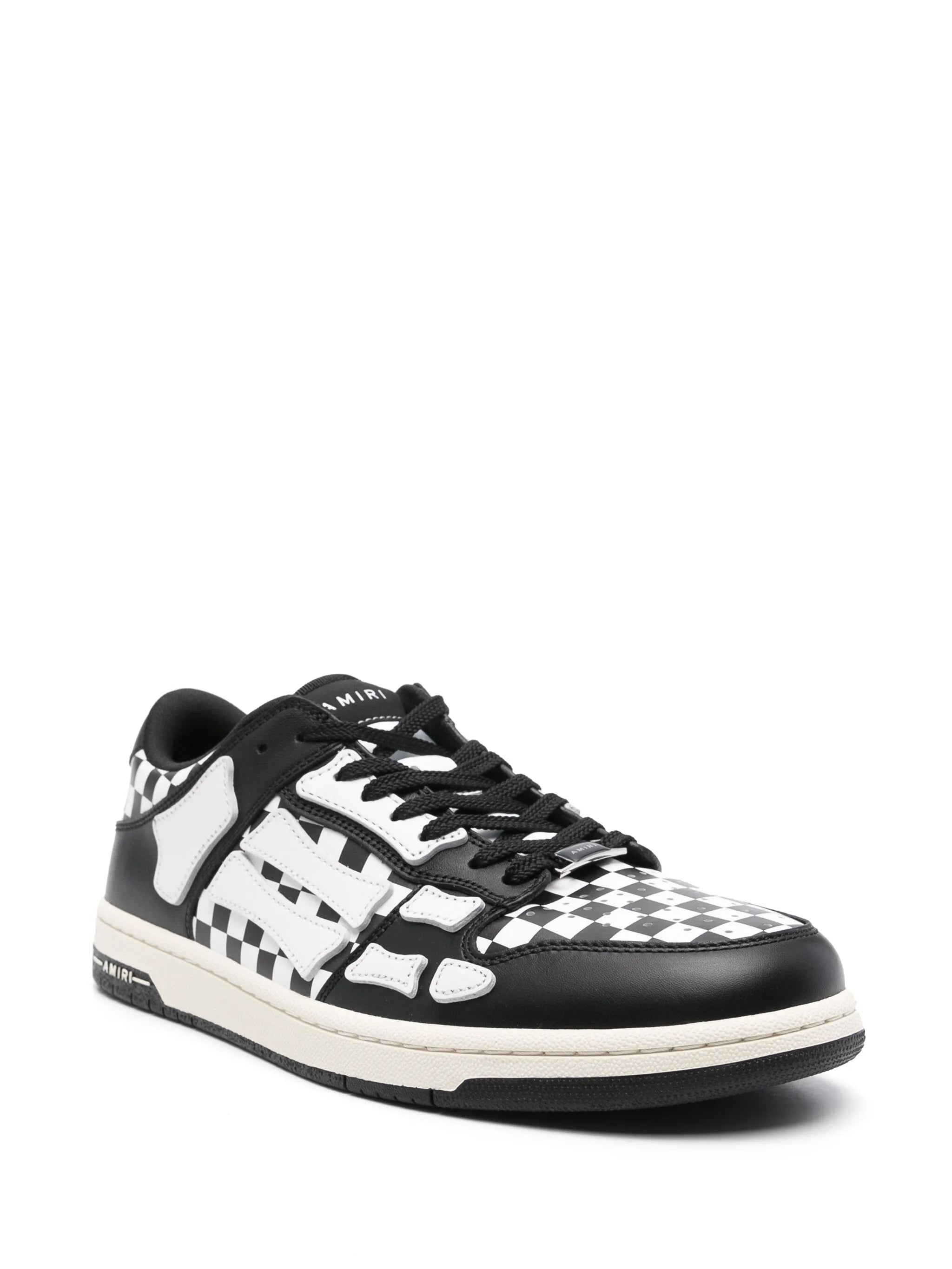 Skel Top Low check-pattern sneakers