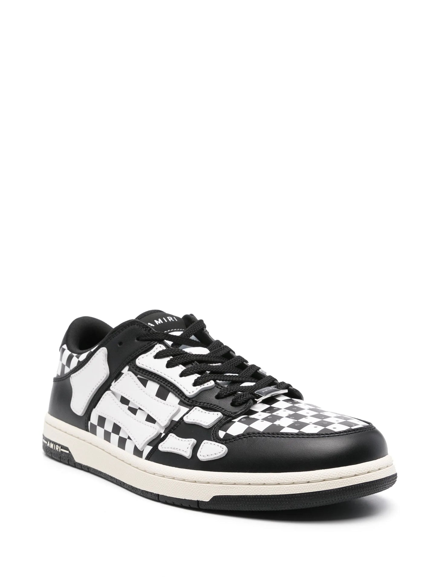 Skel Top Low check-pattern sneakers