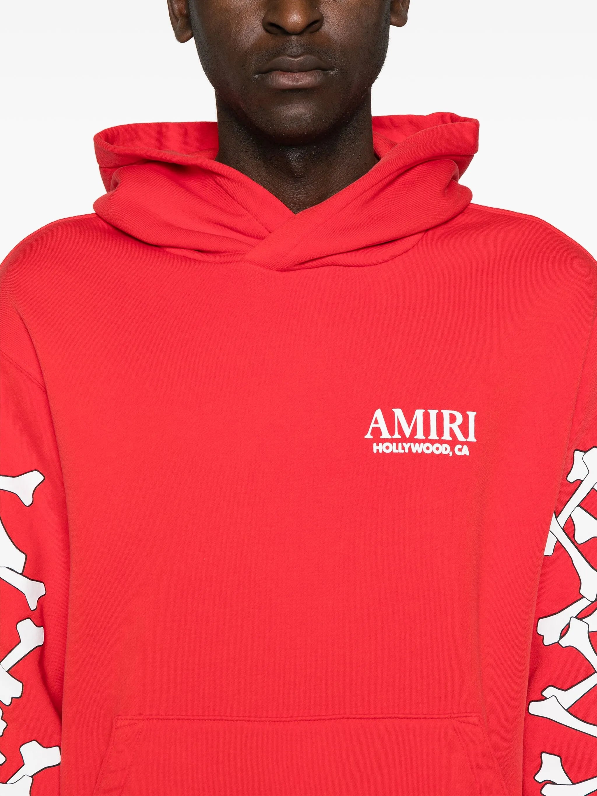 Bones Stacked lyocell hoodie