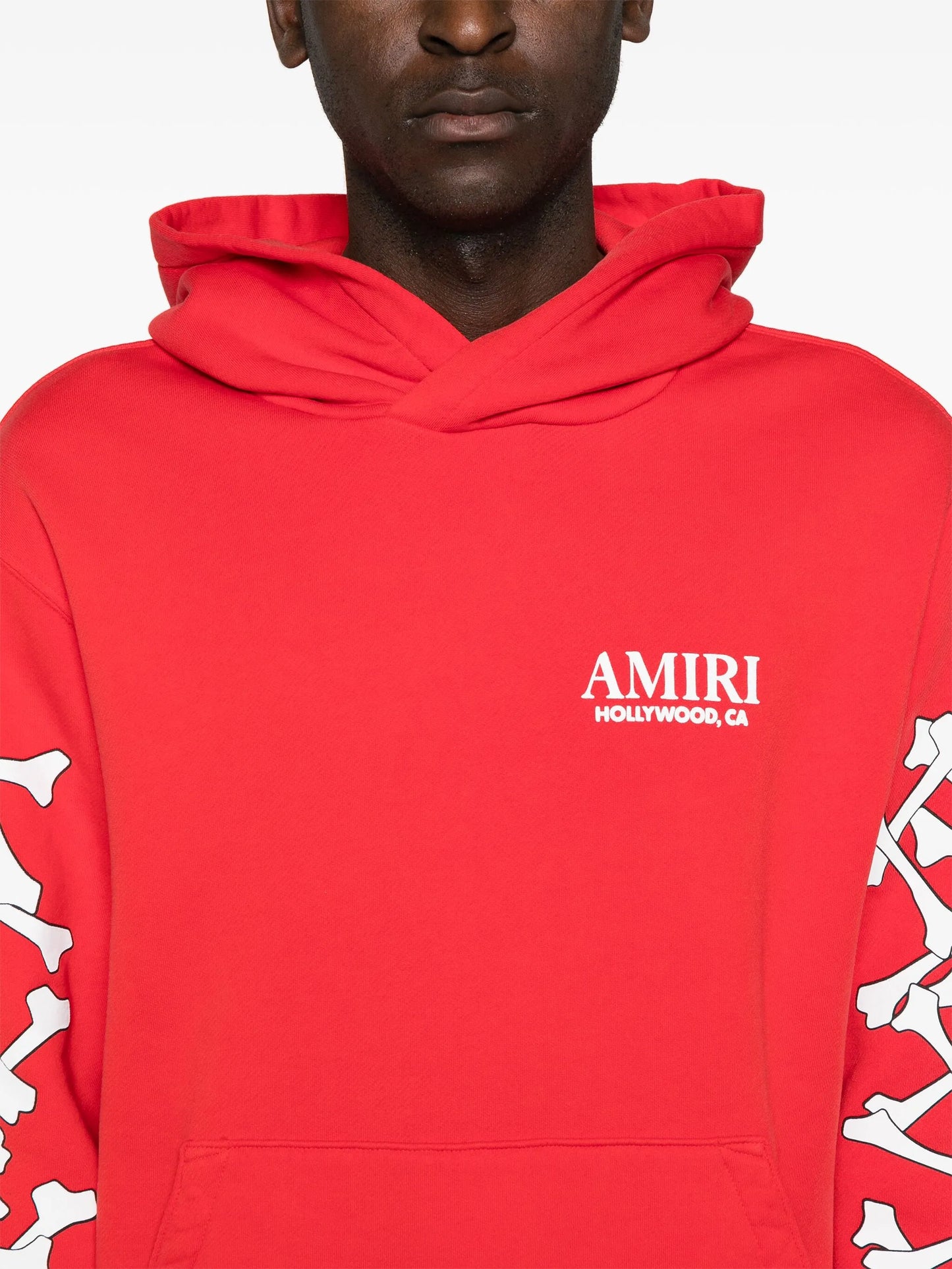 Bones Stacked lyocell hoodie