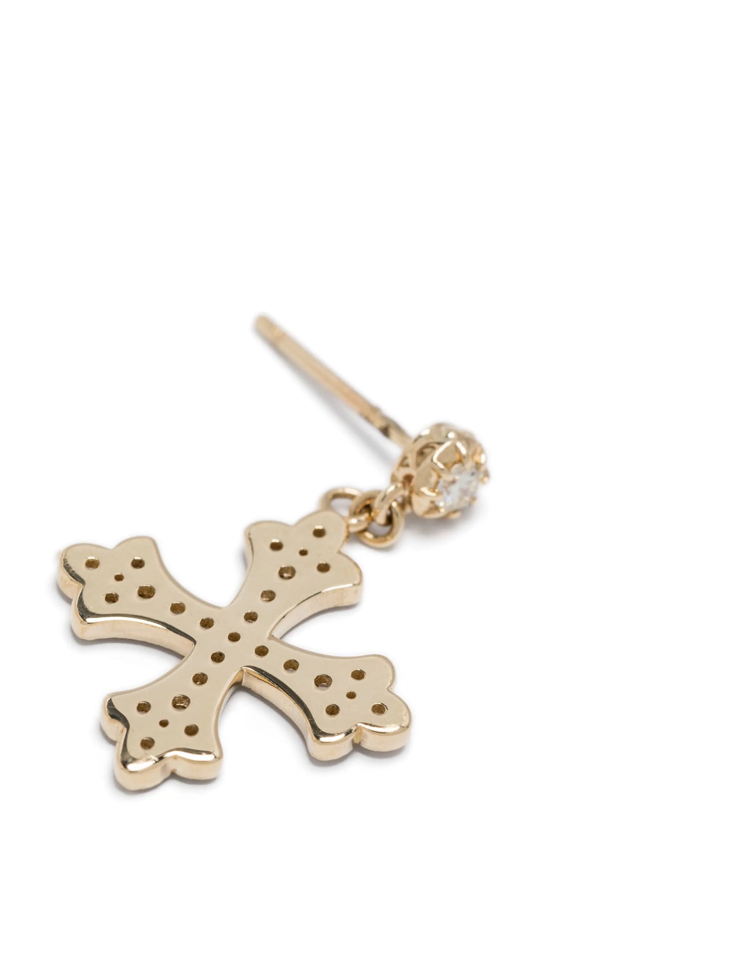 14kt yellow gold Sophia diamond earring