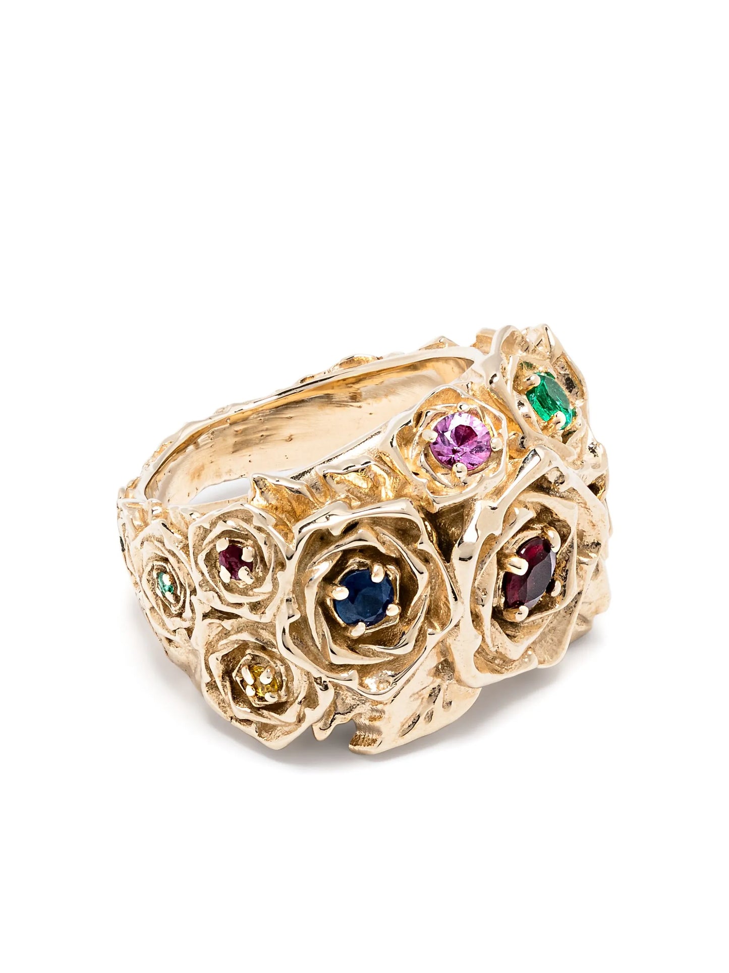 14kt yellow gold Rose ring