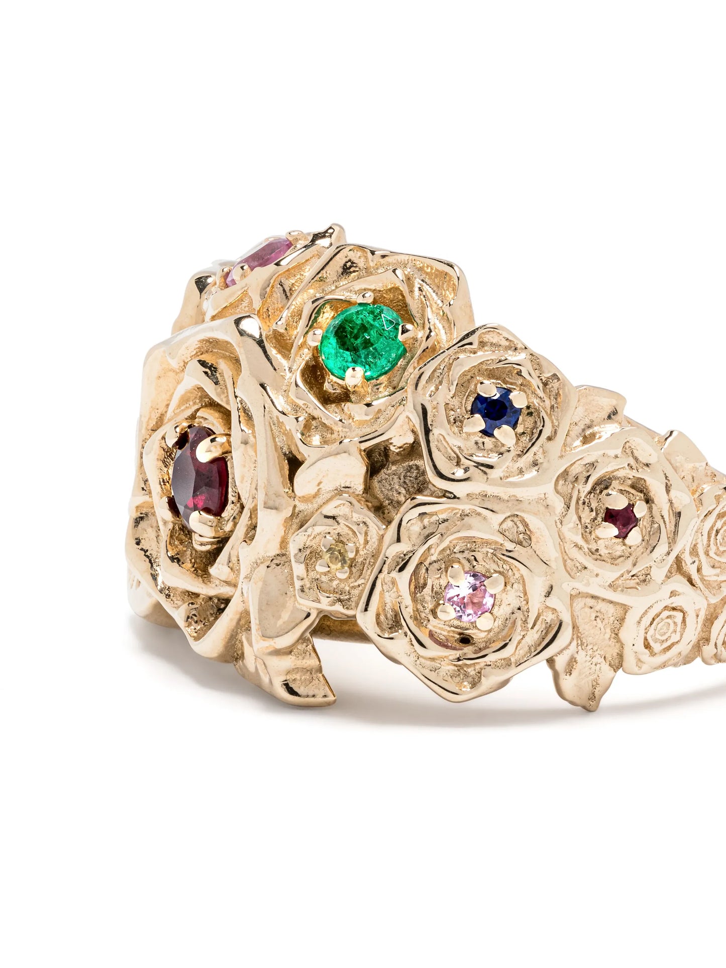 14kt yellow gold Rose ring