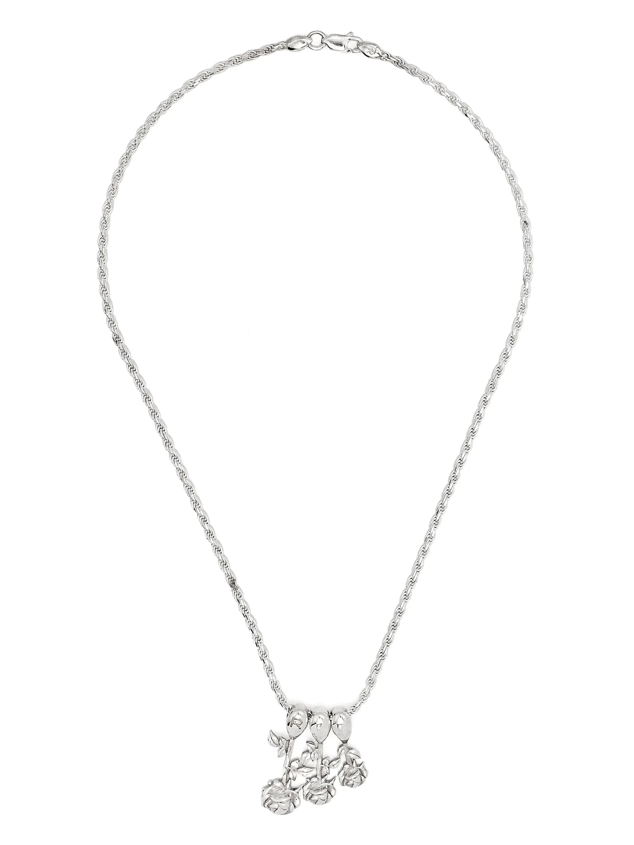 rose-pendants sterling-silver necklace