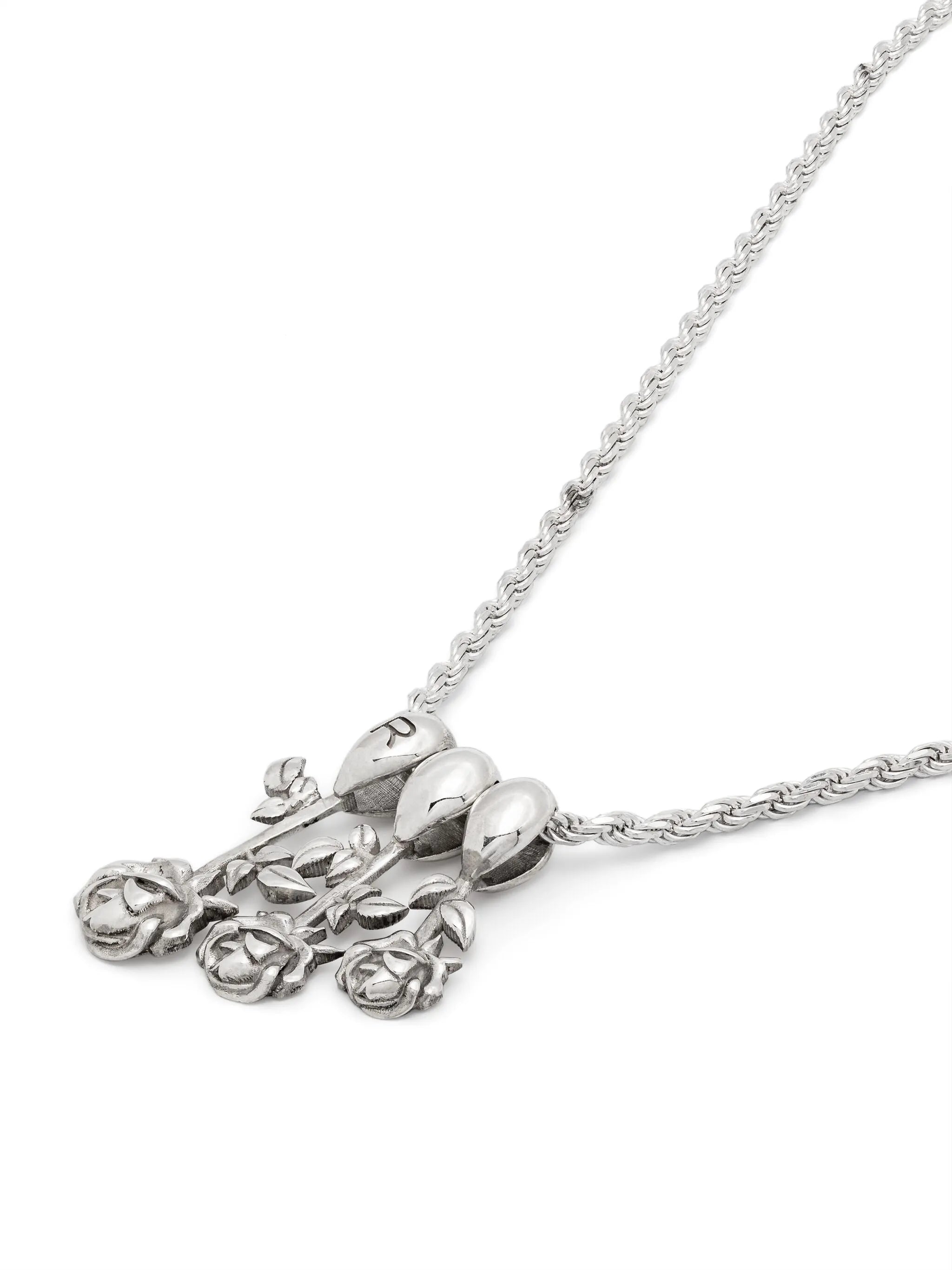 rose-pendants sterling-silver necklace