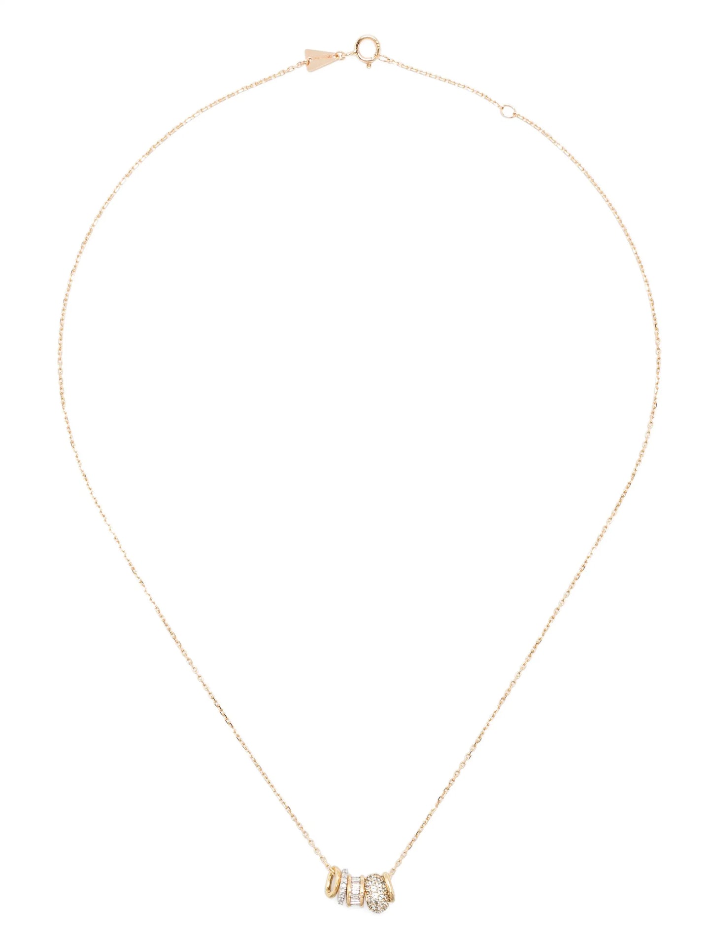 14kt yellow gold Bead Party Rager necklace