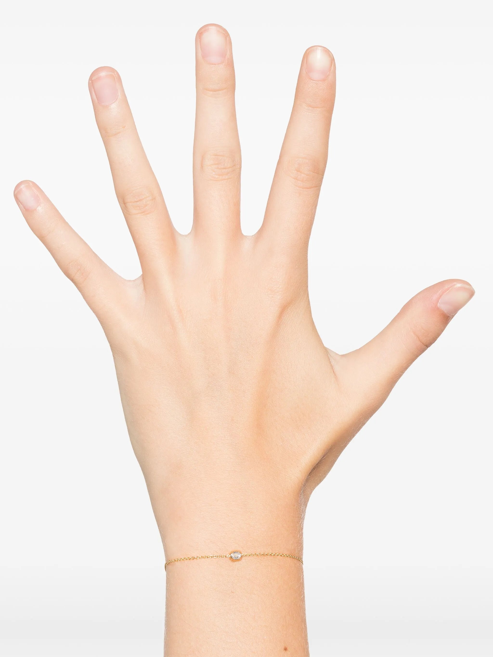 18kt yellow gold diamond bracelet