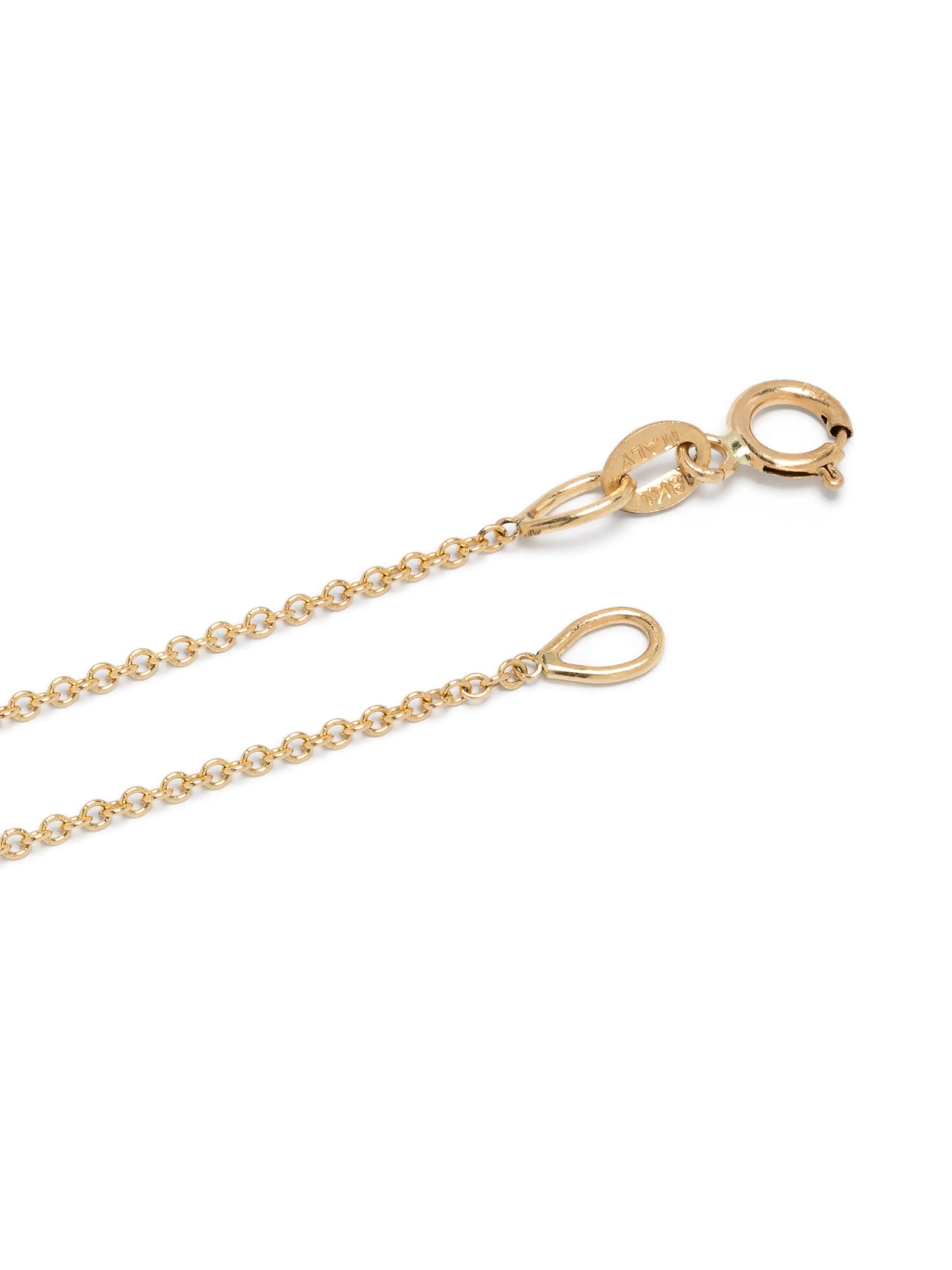 18kt yellow gold diamond bracelet