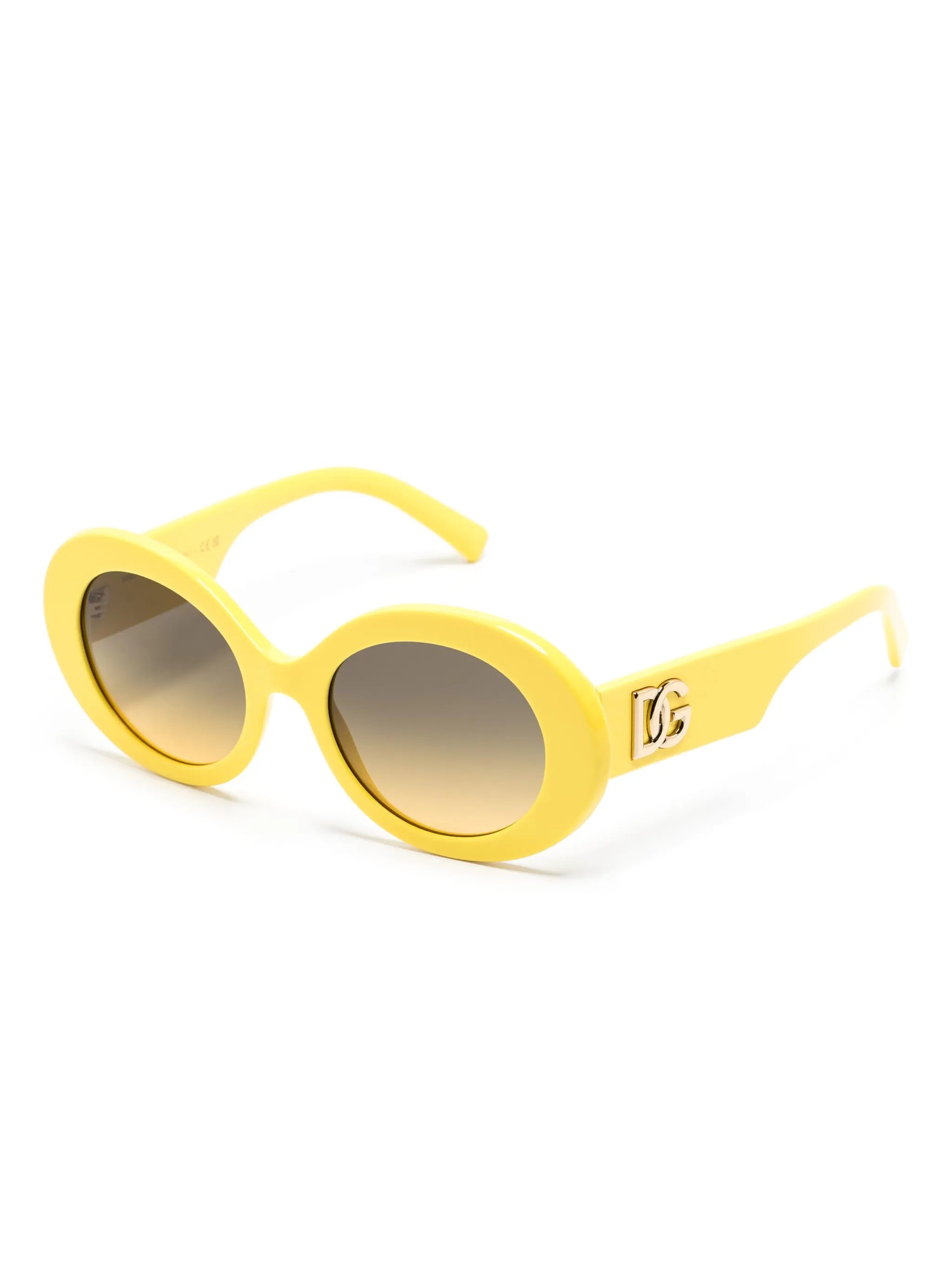 DG4448 roun-frame sunglasses