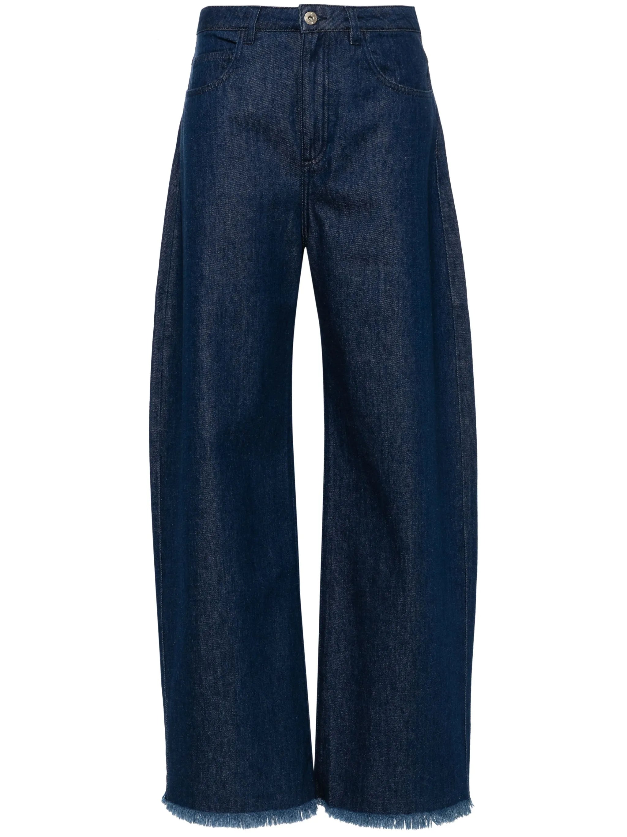 mid-rise boyfriend jeans