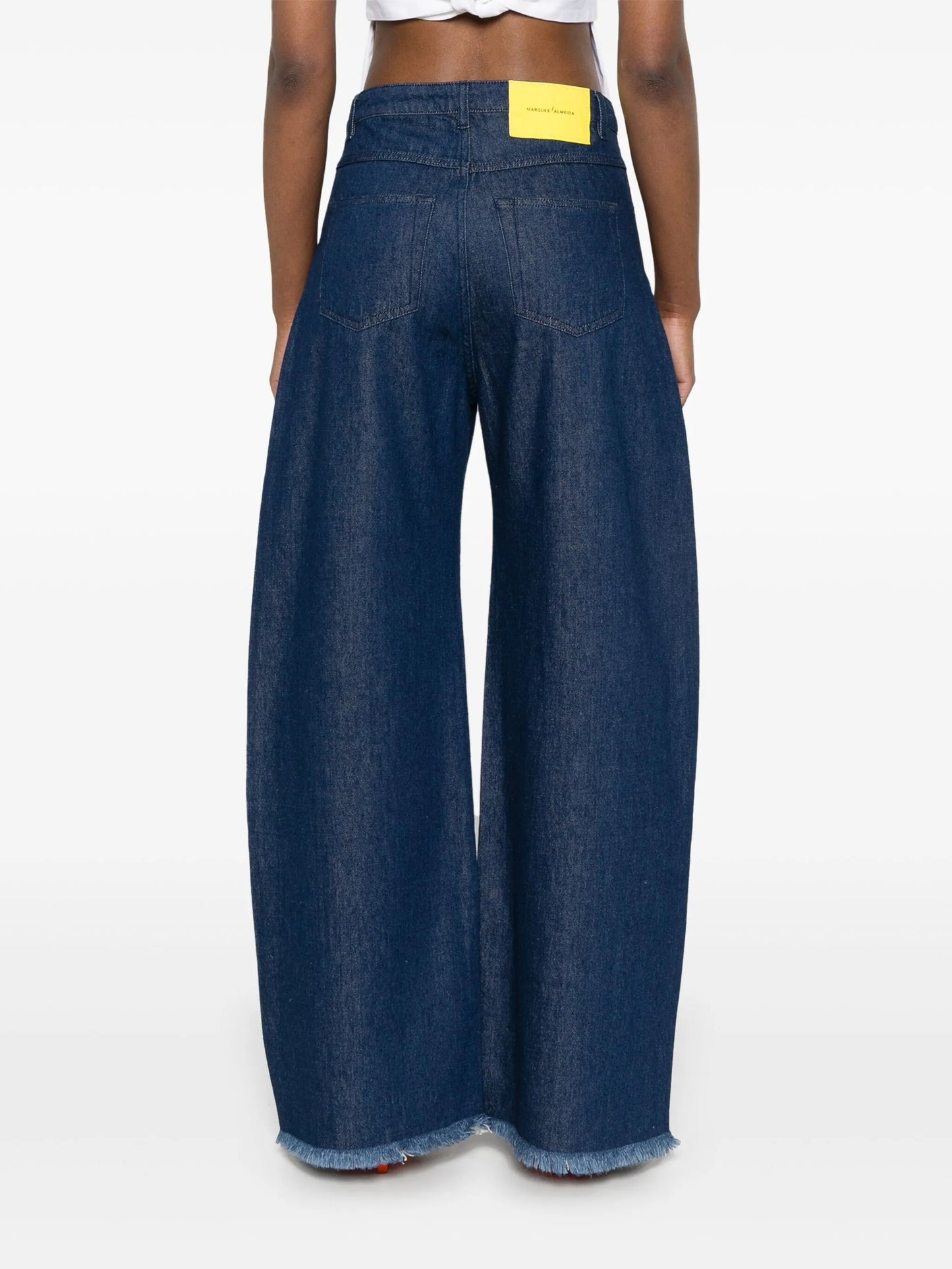 mid-rise boyfriend jeans