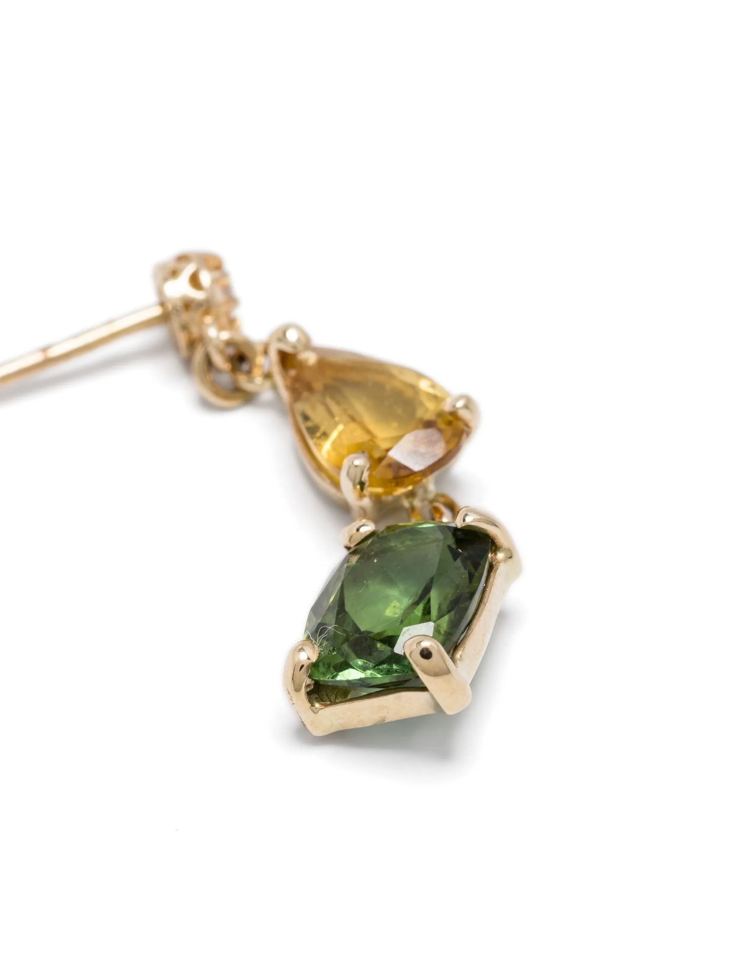 14kt yellow gold Sophia multi-stone earring