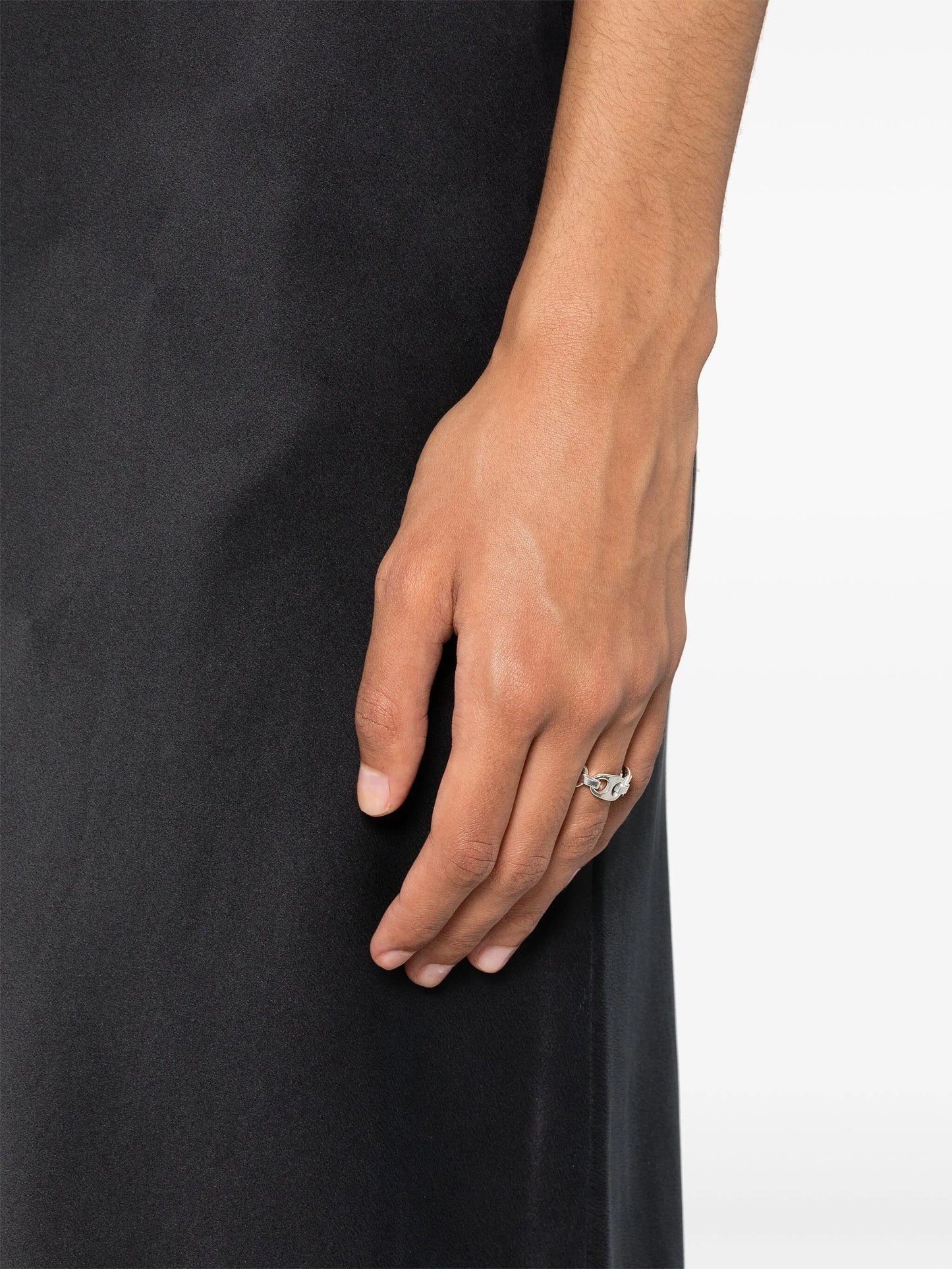 House sterling-silver ring