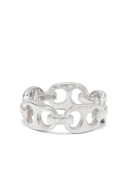 House sterling-silver ring