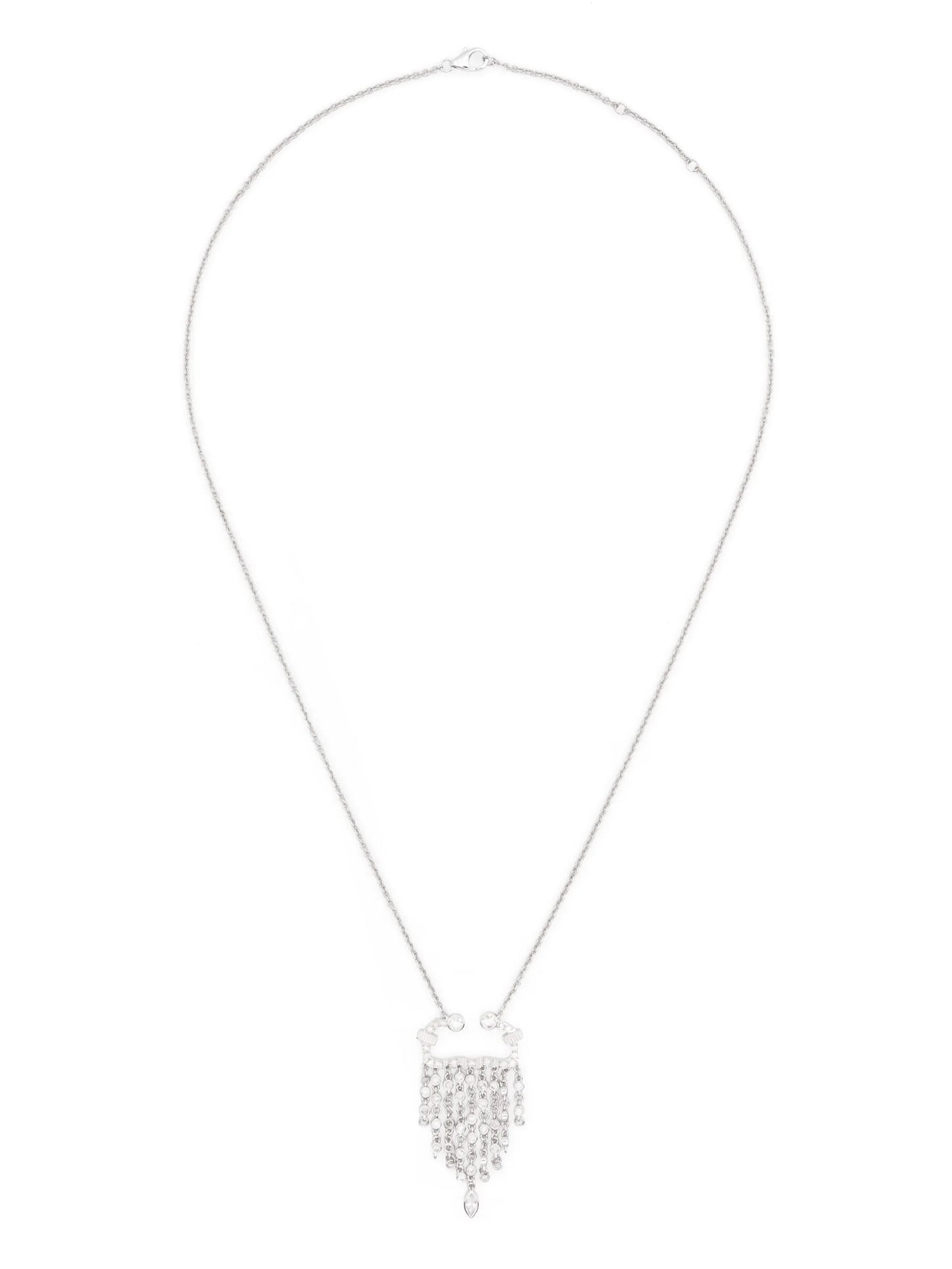 18kt white gold Collier Scorpio necklace