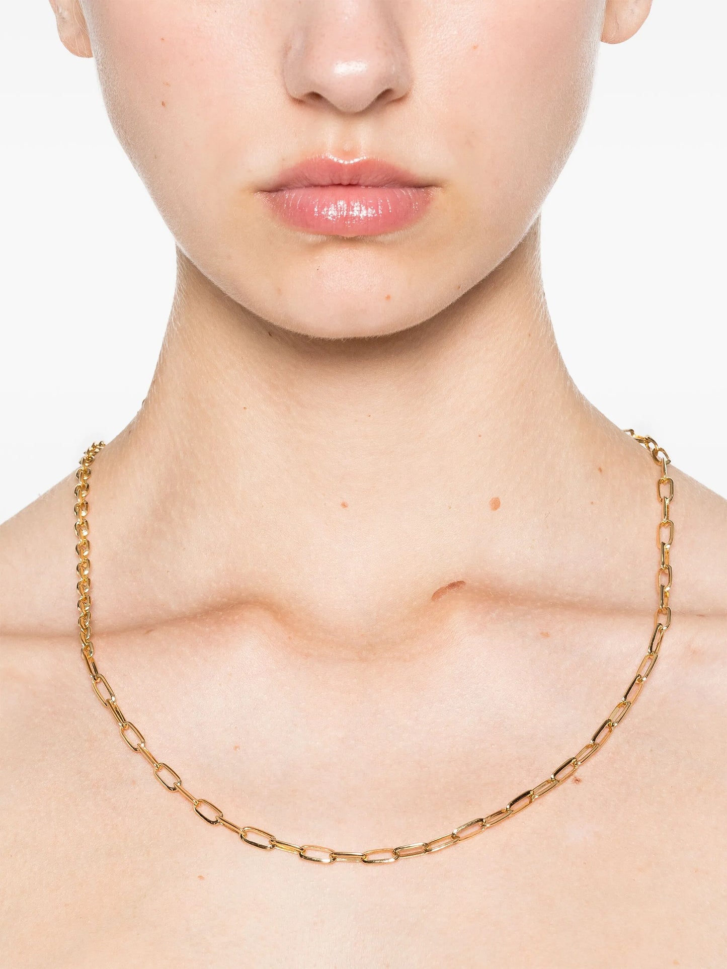 18kt yellow gold chain necklace