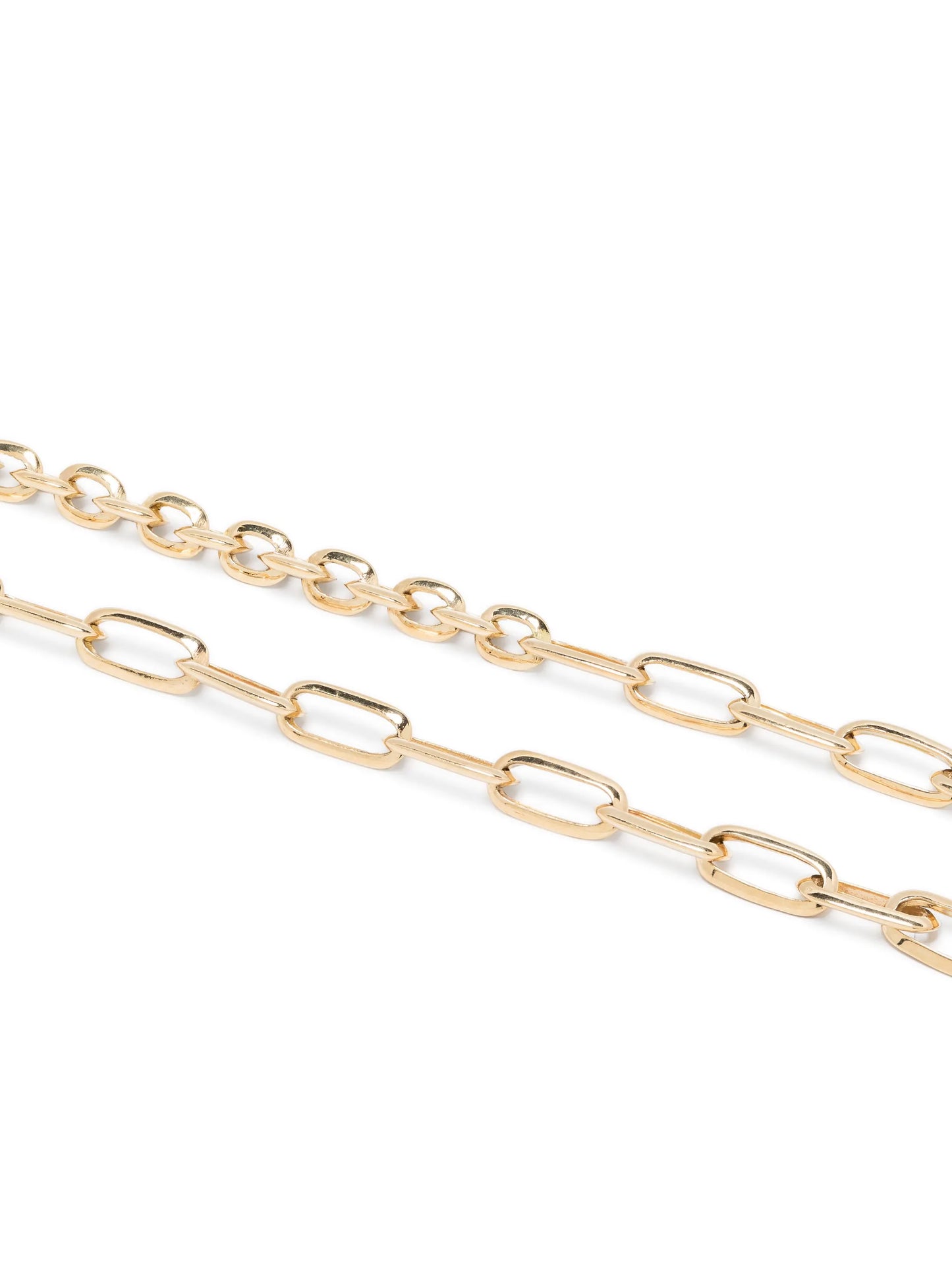 18kt yellow gold chain necklace