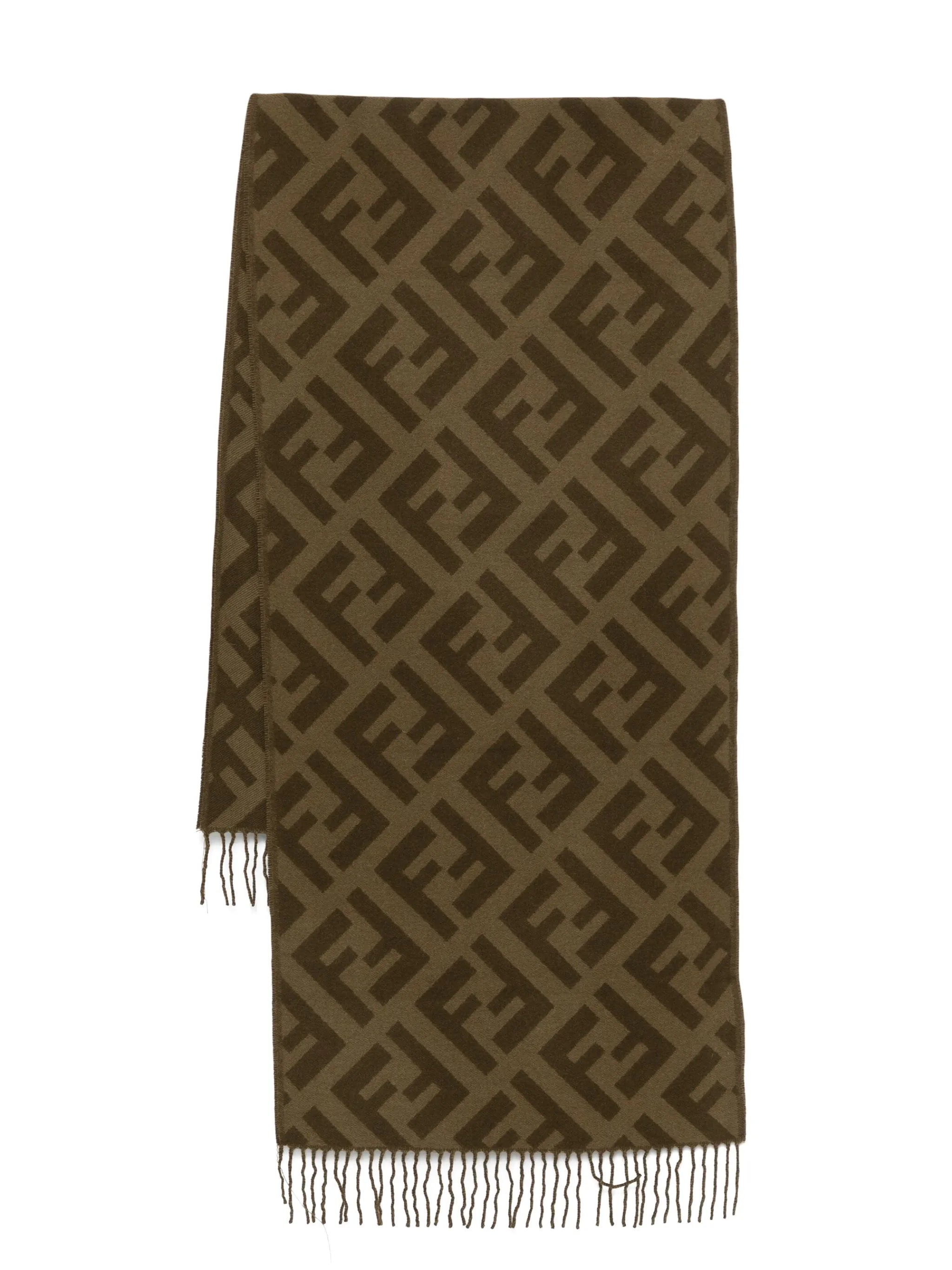 FF-jacquard scarf