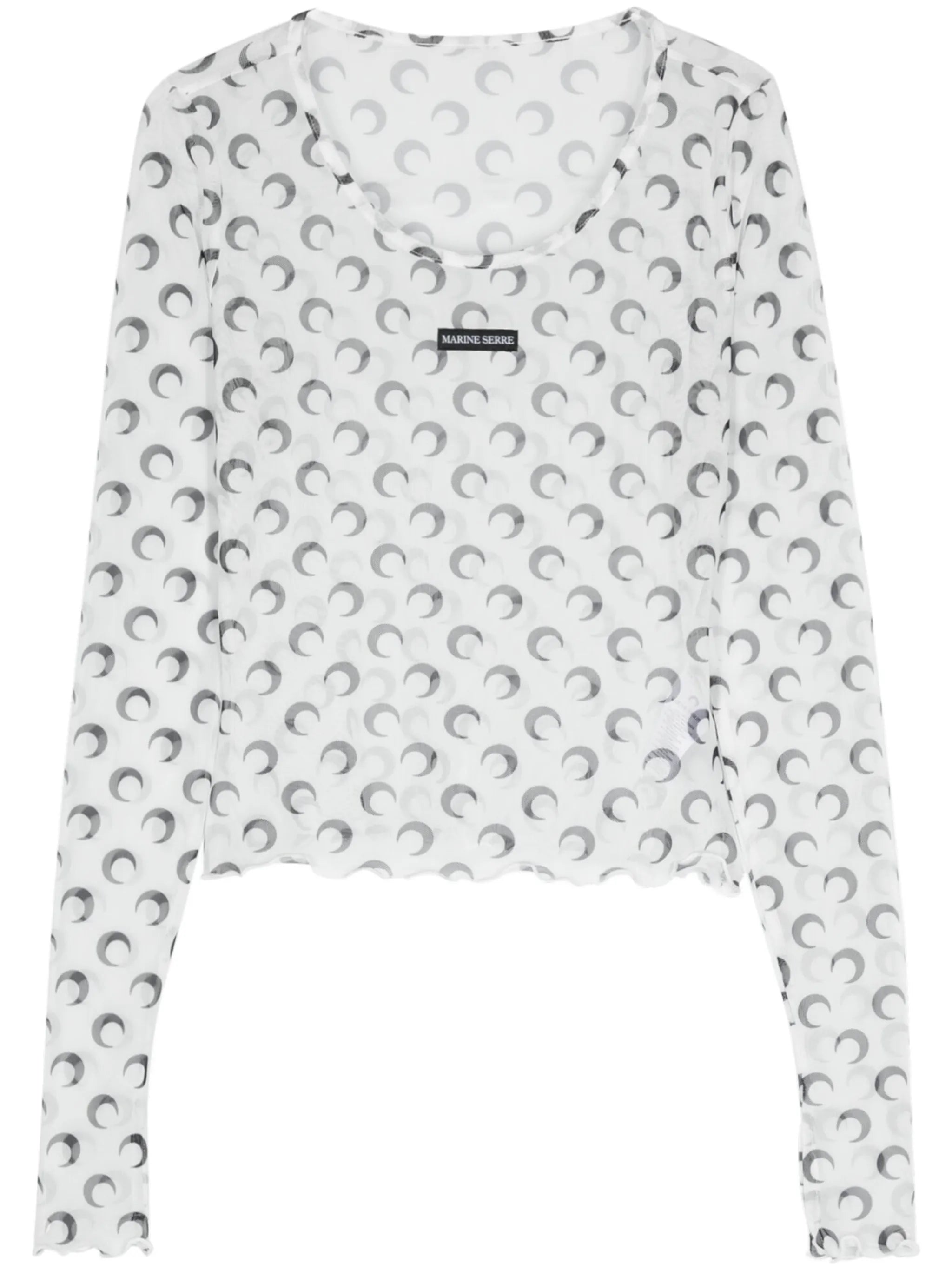 Crescent Moon mesh top