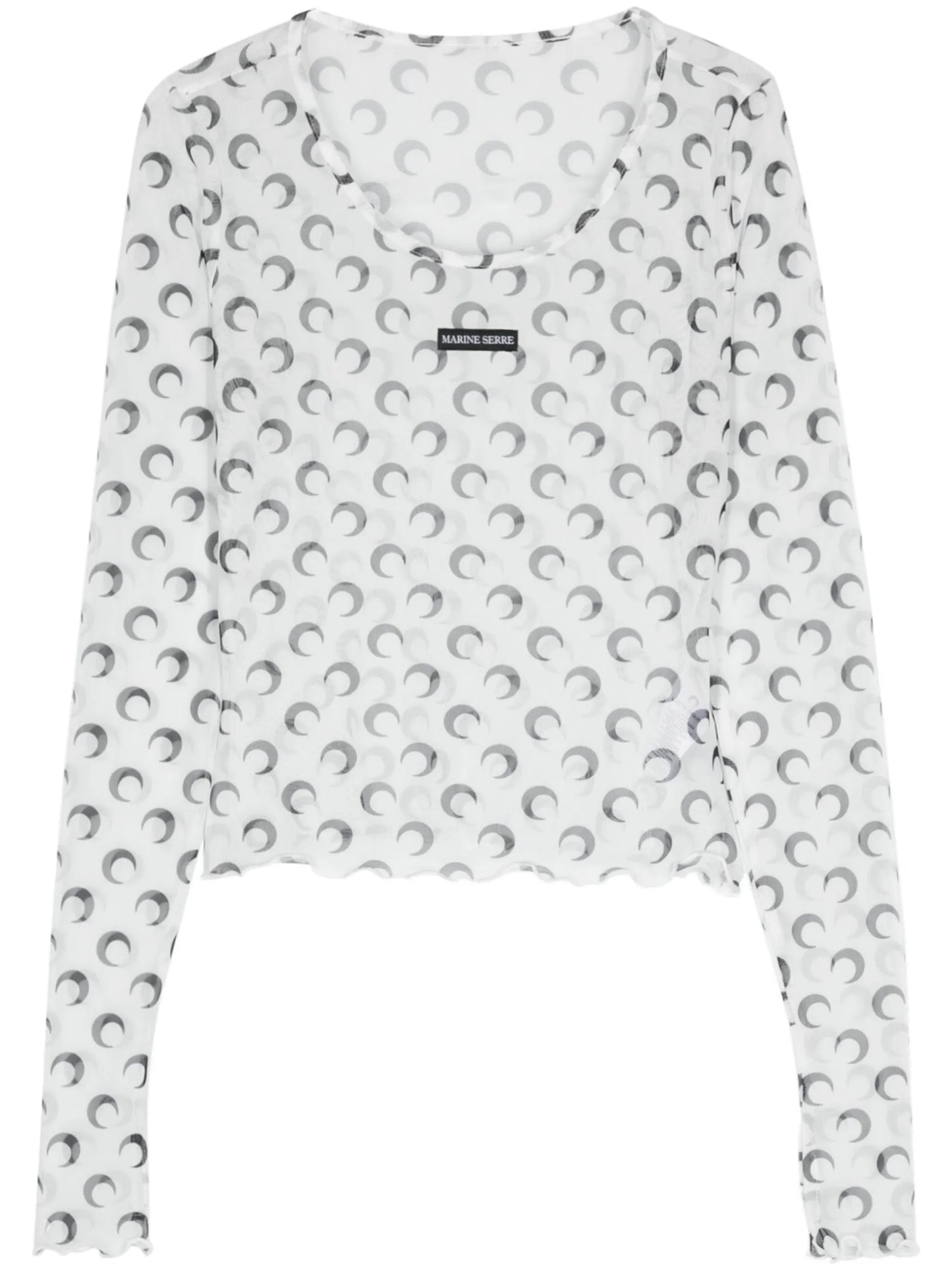 Crescent Moon mesh top