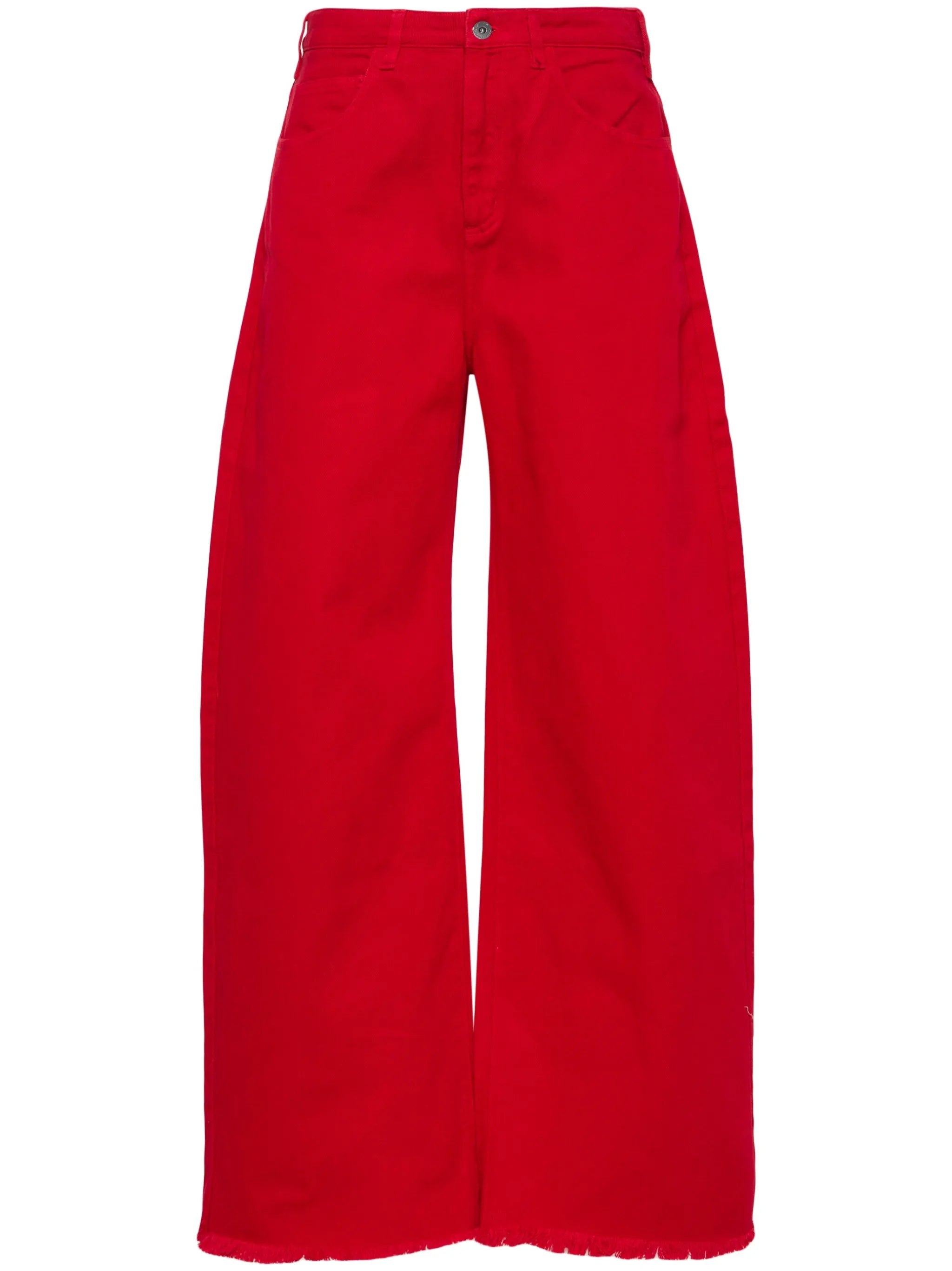 high-rise boyfriend jeans