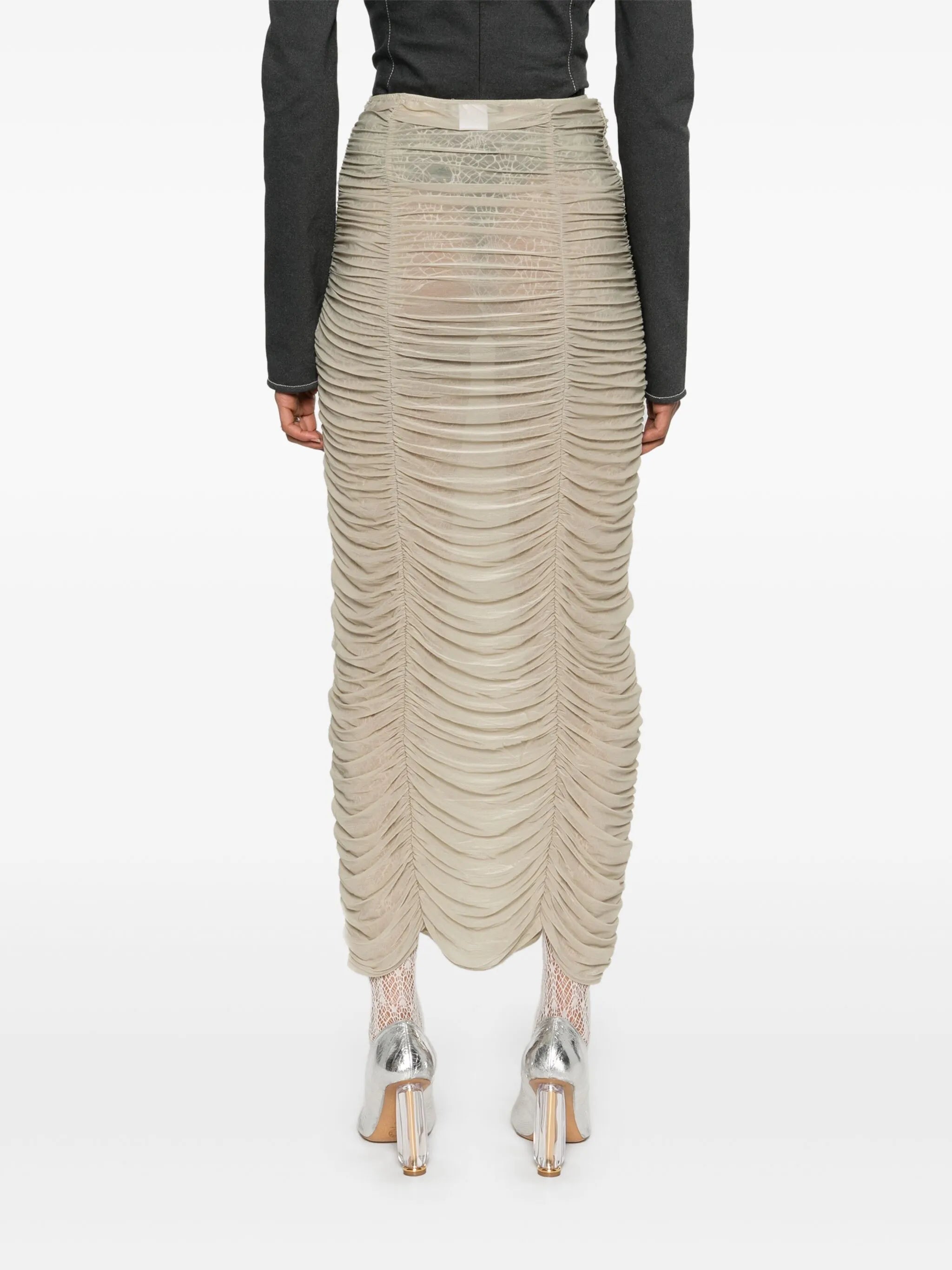 Parlour midi skirt