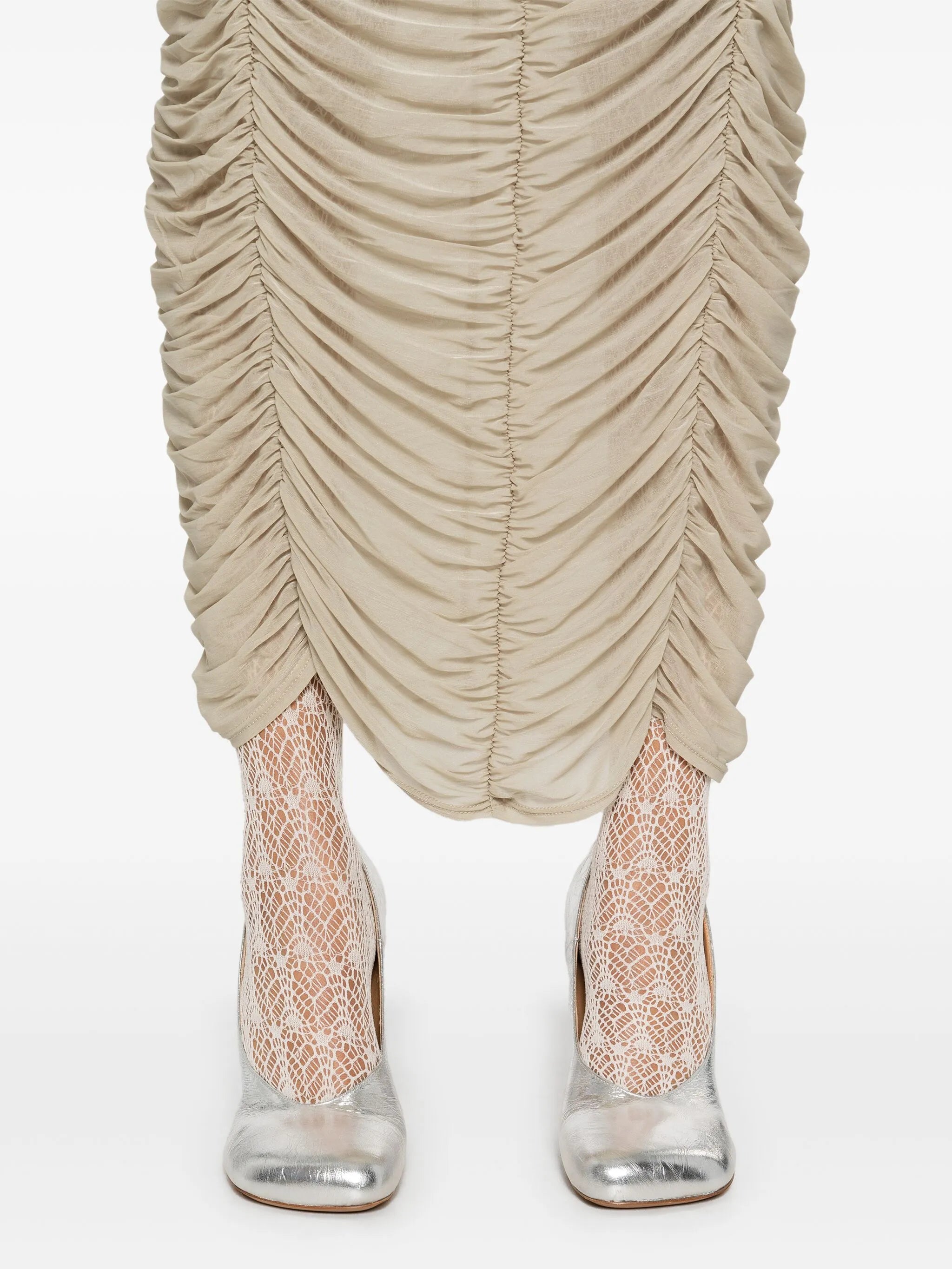 Parlour midi skirt