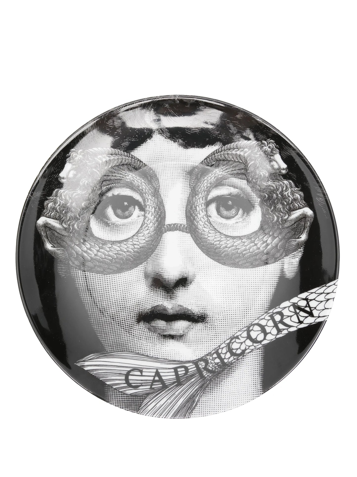 Tema e Variazioni n.357 Capricorn wall plate (26cm)