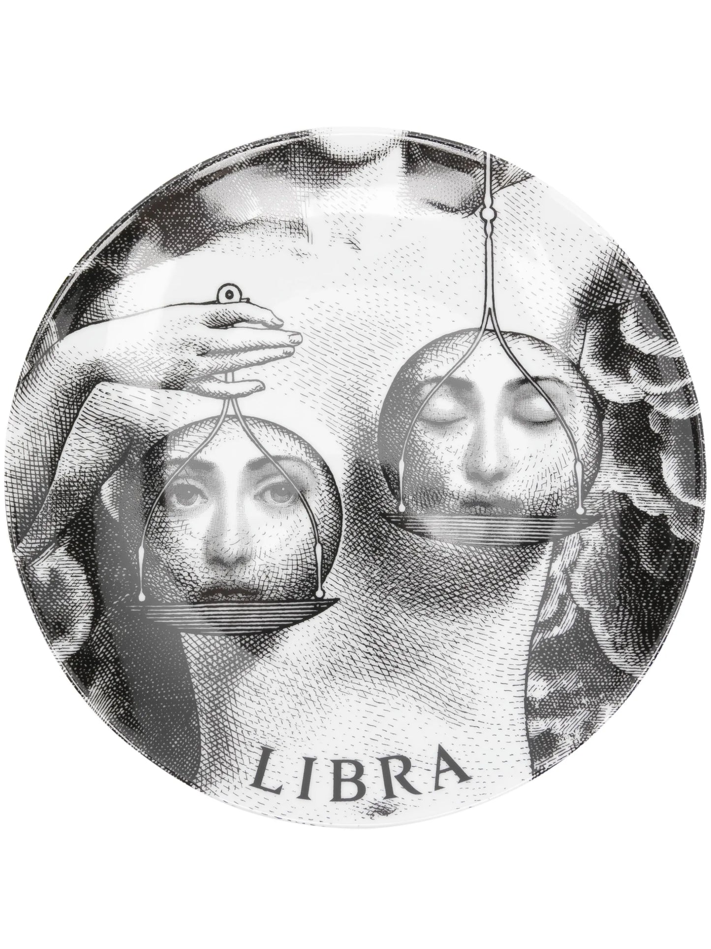 Tema e Variazioni n.354 Libra wall plate (26cm)