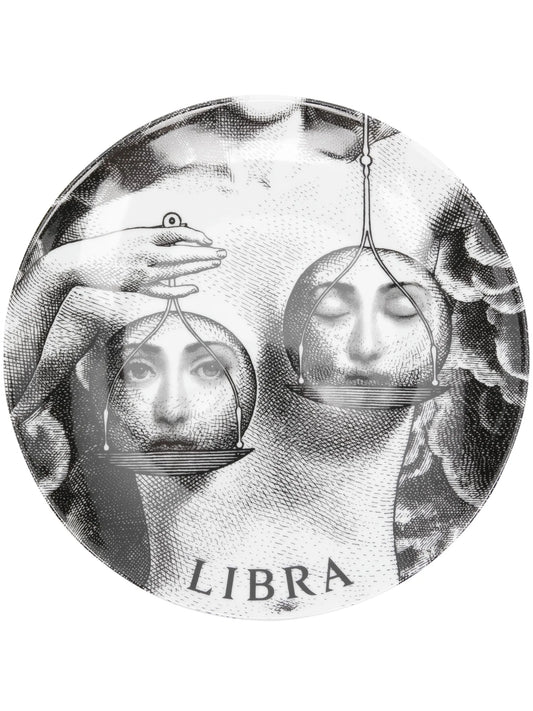 Tema e Variazioni n.354 Libra wall plate (26cm)