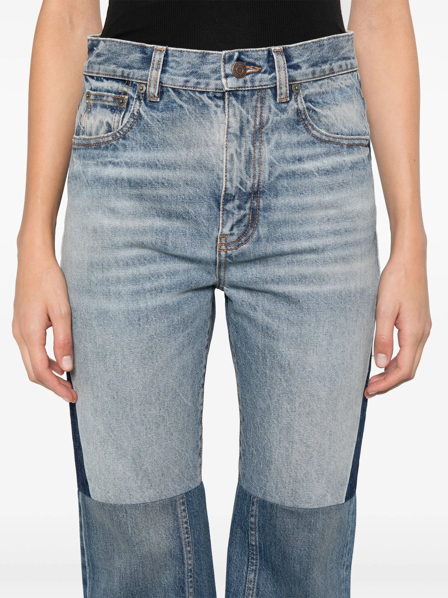 wide-leg jeans