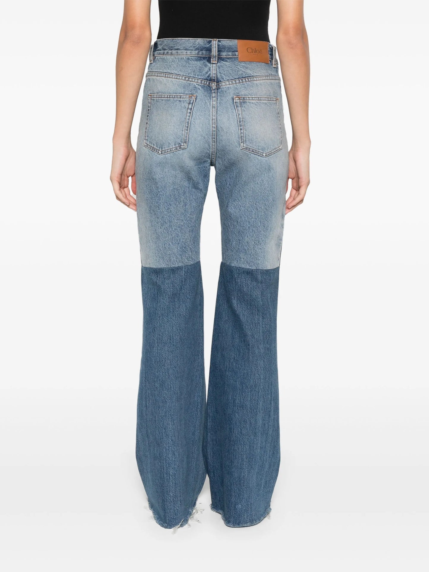 wide-leg jeans