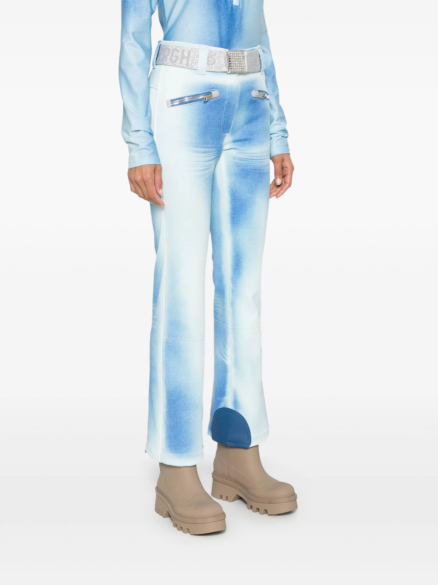 Blanchi ski trousers