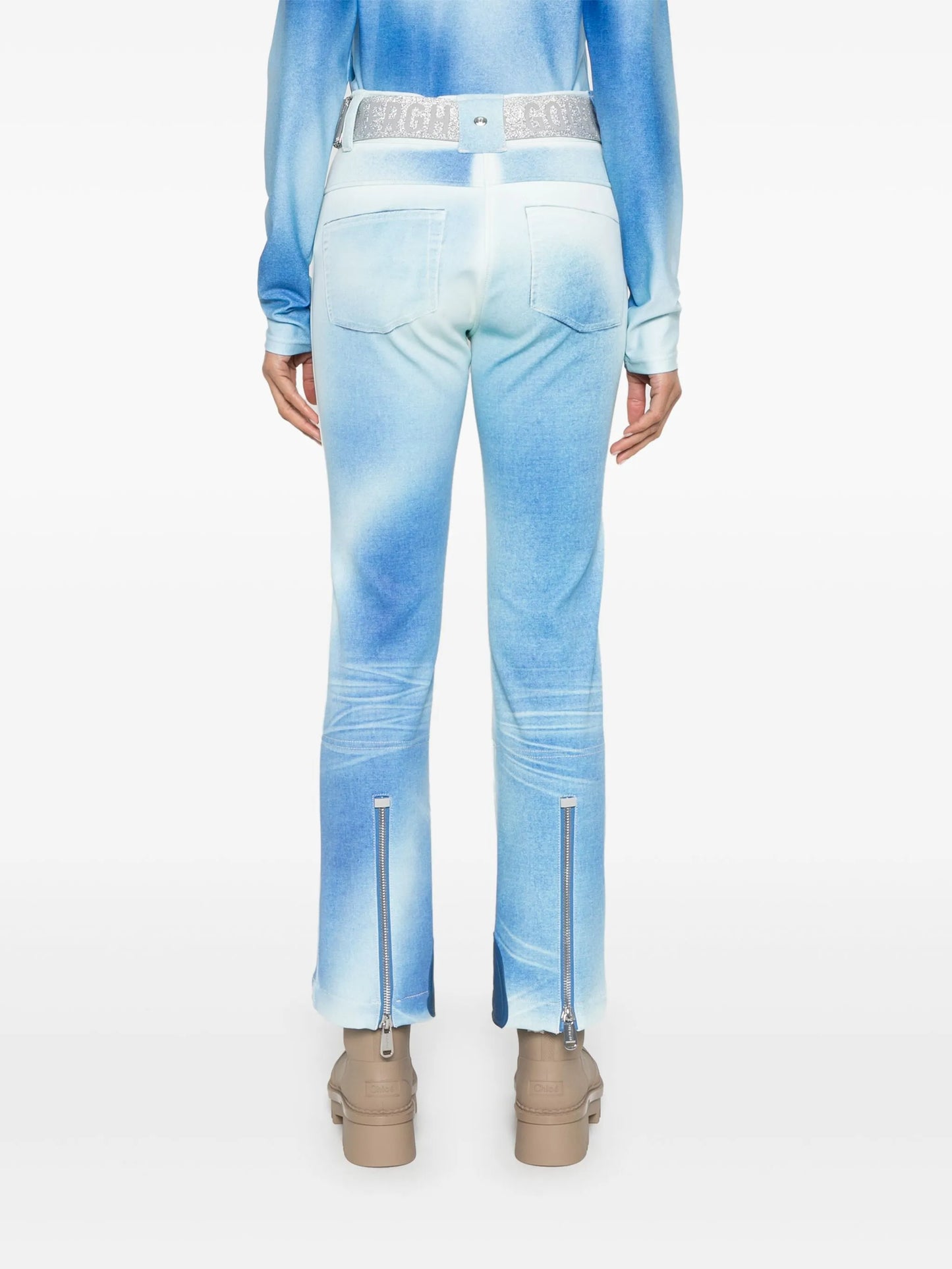 Blanchi ski trousers